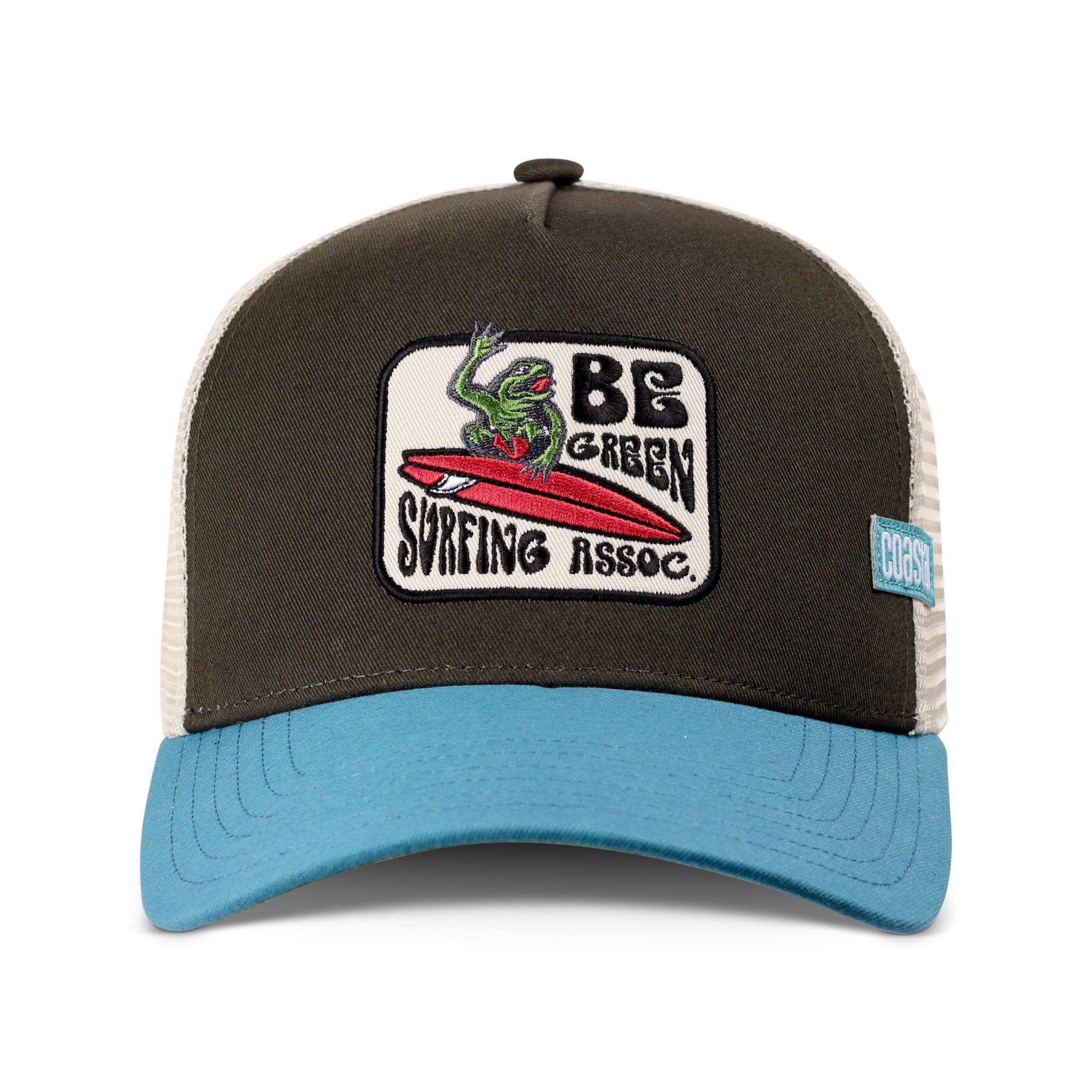 Trucker Cap Coastal HFT Be Green Trucker Cap Olive/Turqouise