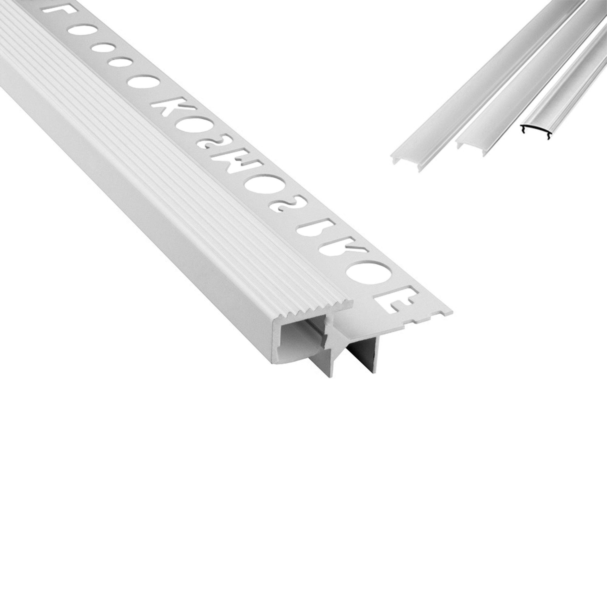tktrading24 LED-Stripe-Profil T-40 LED Alu Fliesen günstig online kaufen