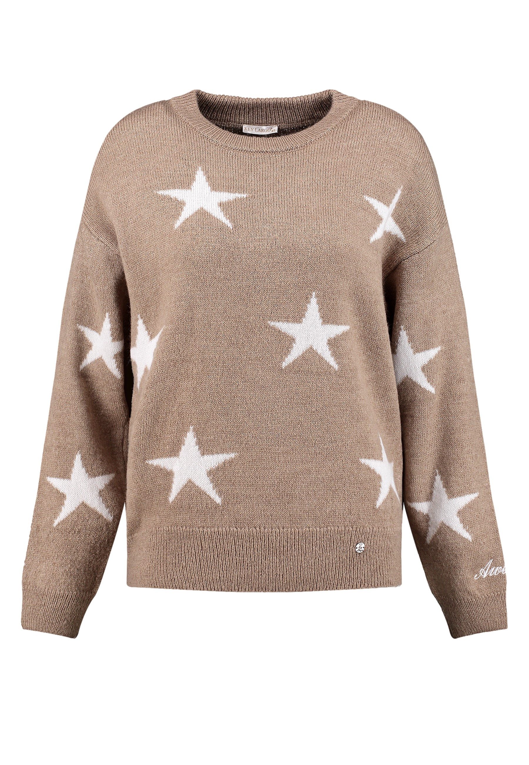 Key Largo Strickpullover Pullover TWINKLE Strickpullover R-Neck (1-tlg)