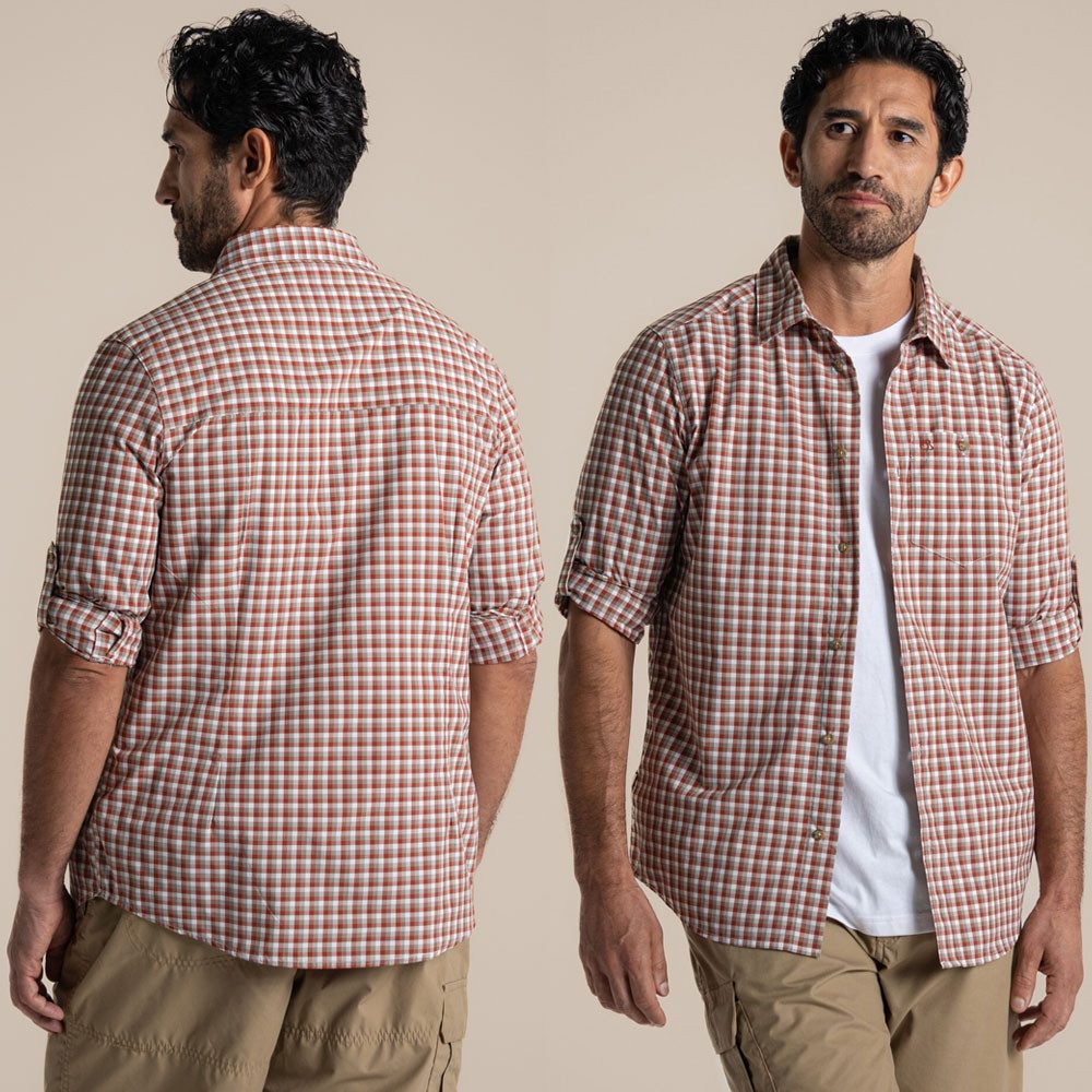 Craghoppers Langarmshirt Craghoppers - NUORO Herren langarm Hemd kariert No günstig online kaufen