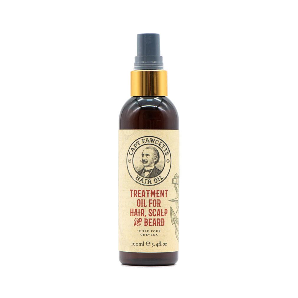 Captain Fawcett Haarpflege-Set Nourishing oil for hair, scalp and beard 100ml
