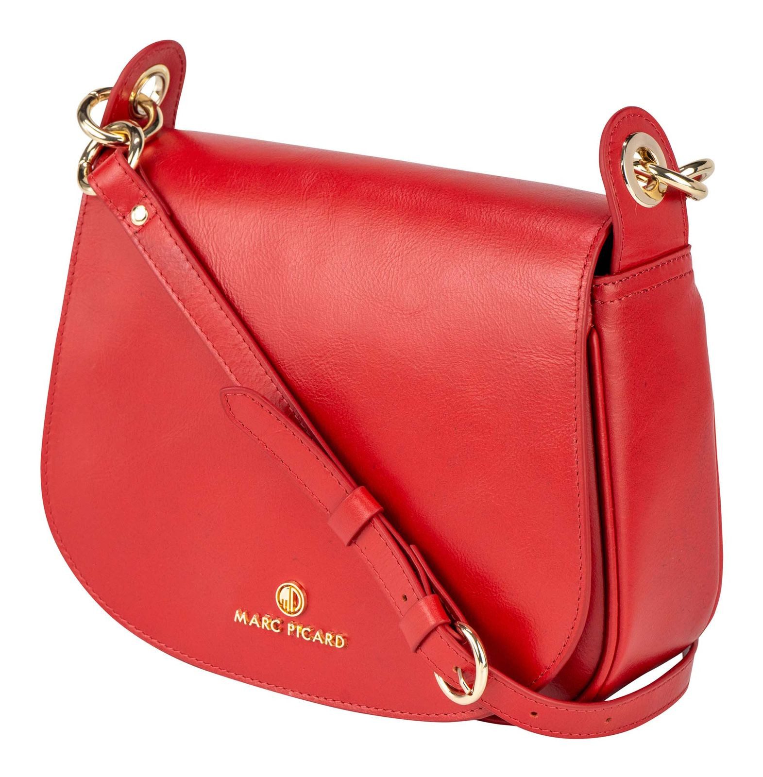 Marc Picard Schultertasche Shoulder Bag, aus echtem Rindsleder