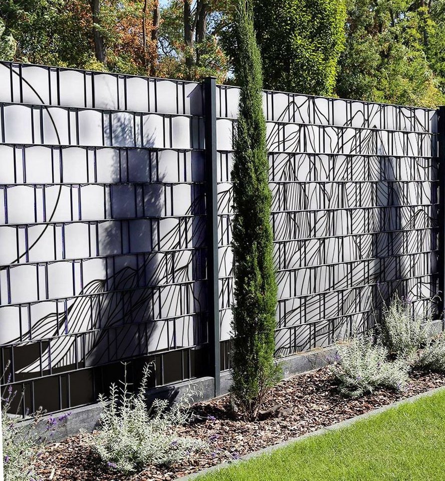 Thumbnail - MyMaxxi Sichtschutzstreifen Sichtschutzstreifen Vollmond Sichtschutz Garten Zaun