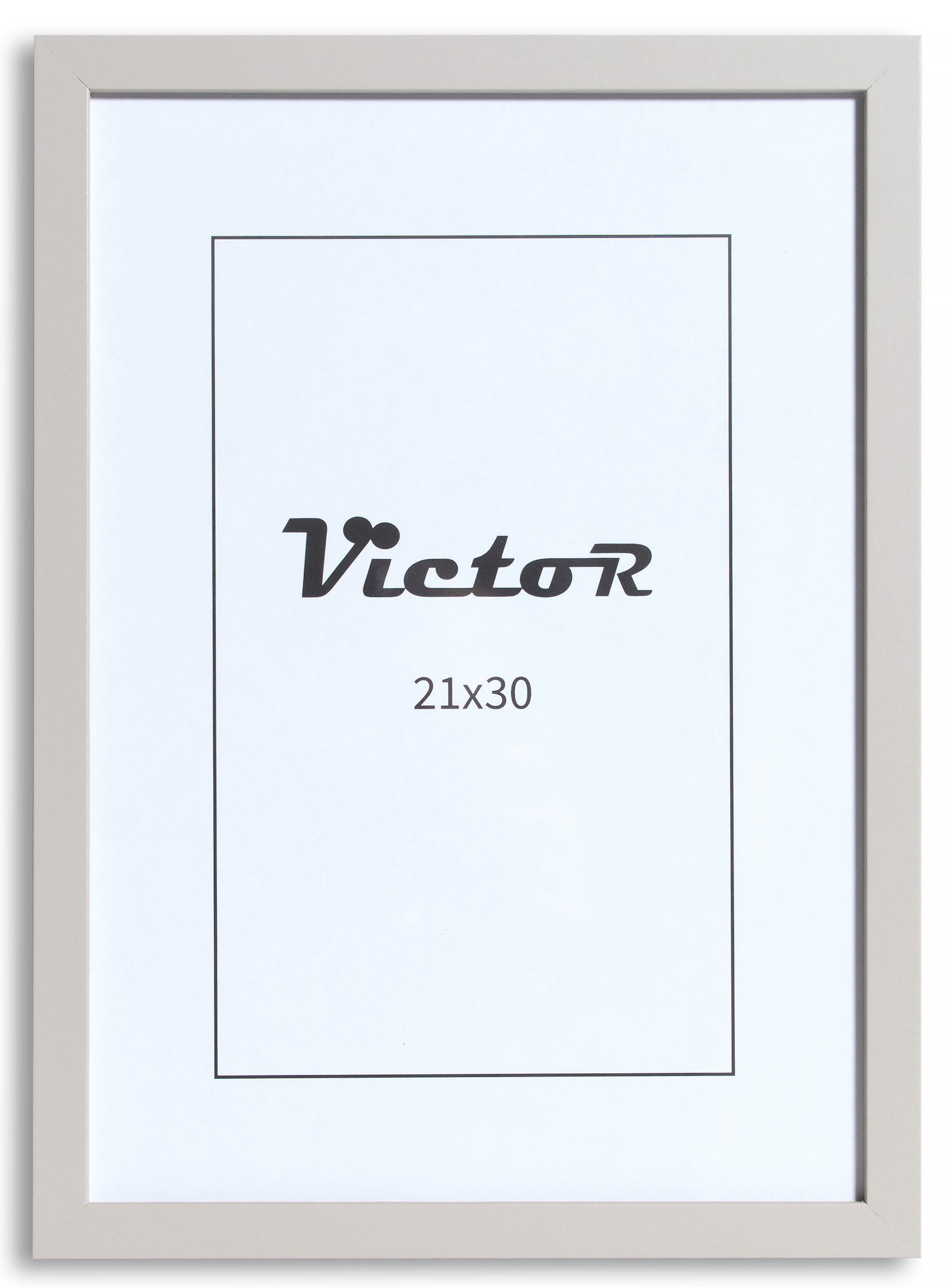 Victor (Zenith) Bilderrahmen Bilderrahmen "Klee" - Farbe: Grau - Größe: 21 x 30 cm, Bilderrahmen Grau 21x30 cm (A4), Bilderrahmen Modern