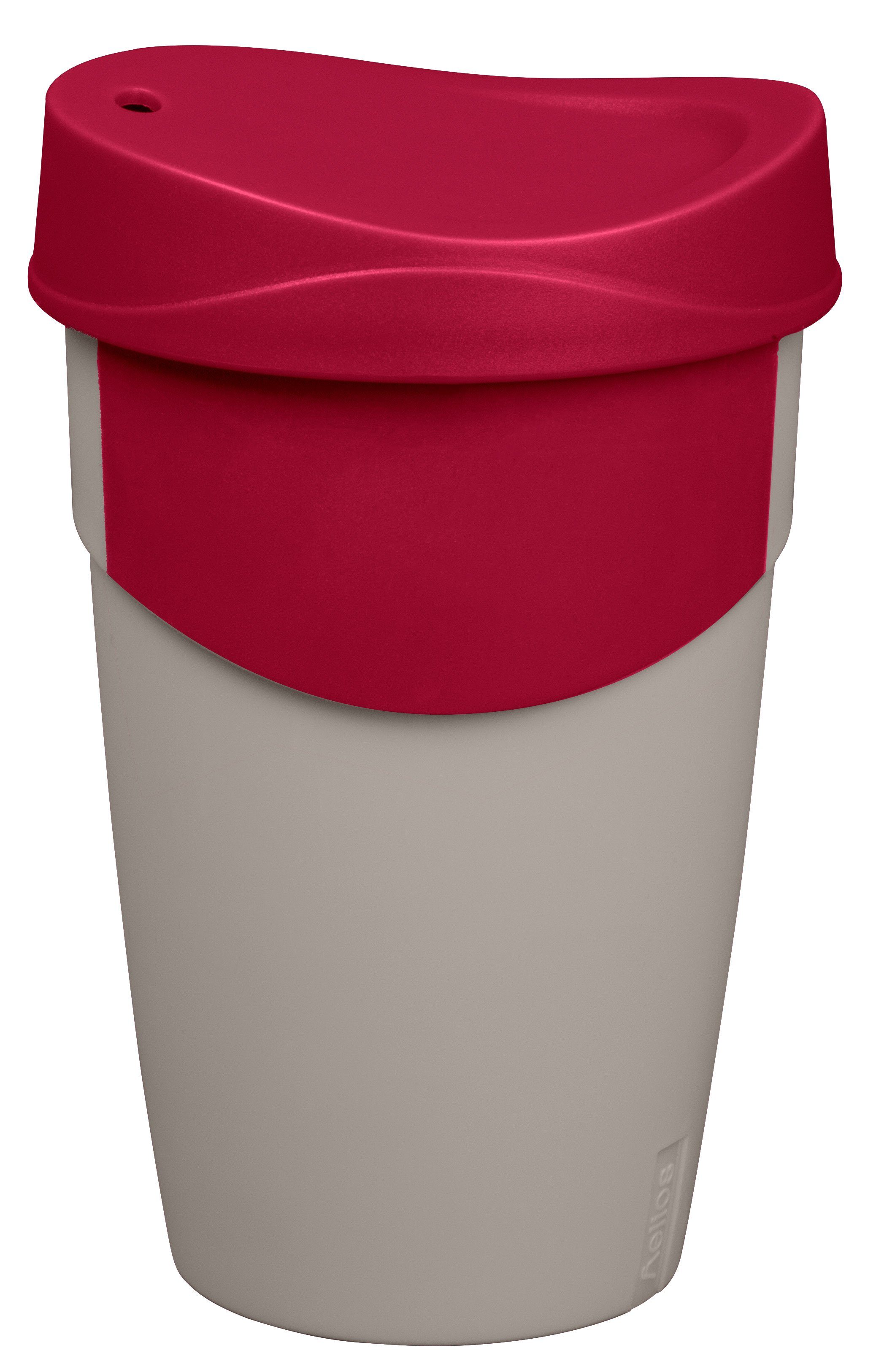Auch der Versand ist kostenlos! Helios Coffee-to-go-Becher WayCup red velvet