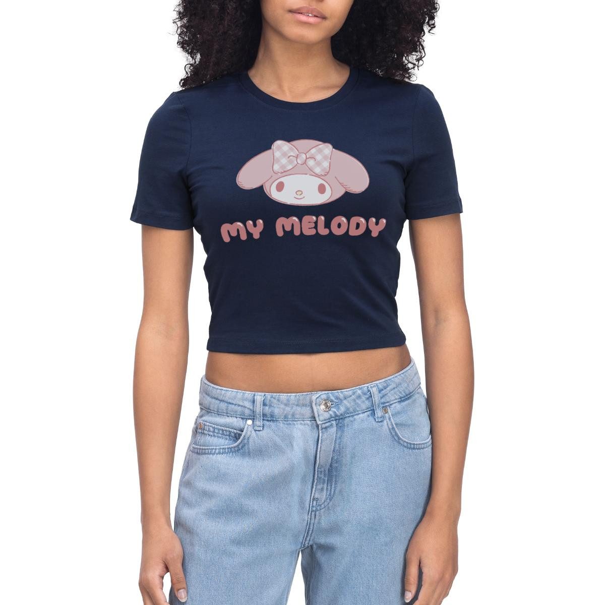 T-Shirt My Melody Portrait Crop Top