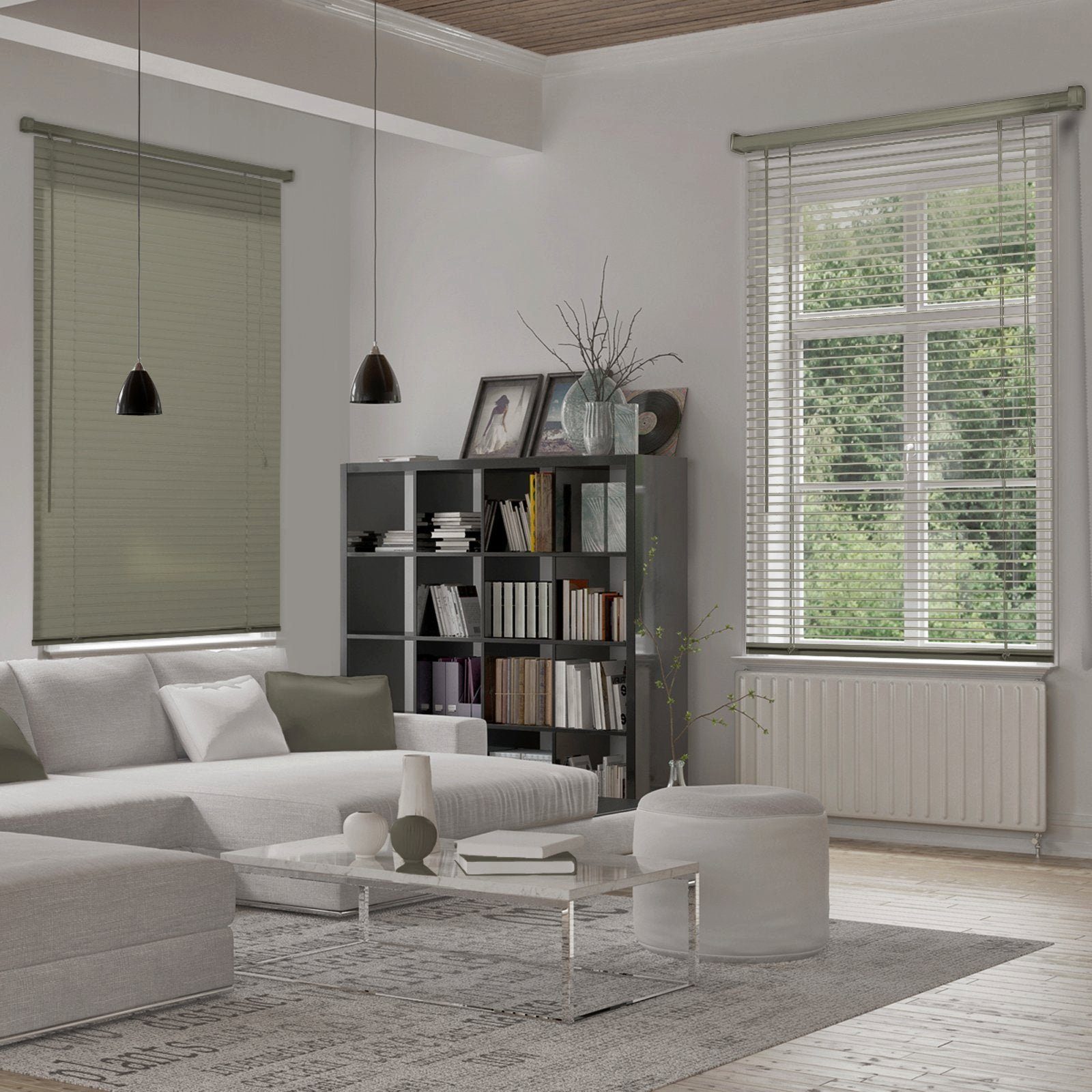 Kubus Jalousie Hudson, Stufenlos höhenverstellbar