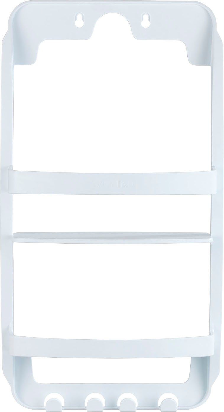 WENKO Duschregal Universal, 2 Ablagen, 4 Haken günstig online kaufen