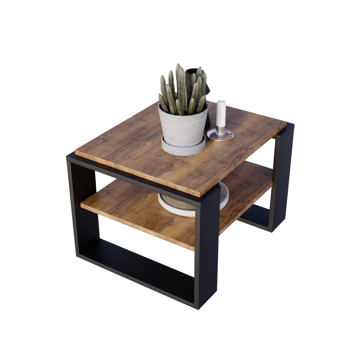 CraftPAK Couchtisch Wohnzimmertisch aus hochwertigem Holz günstig online kaufen