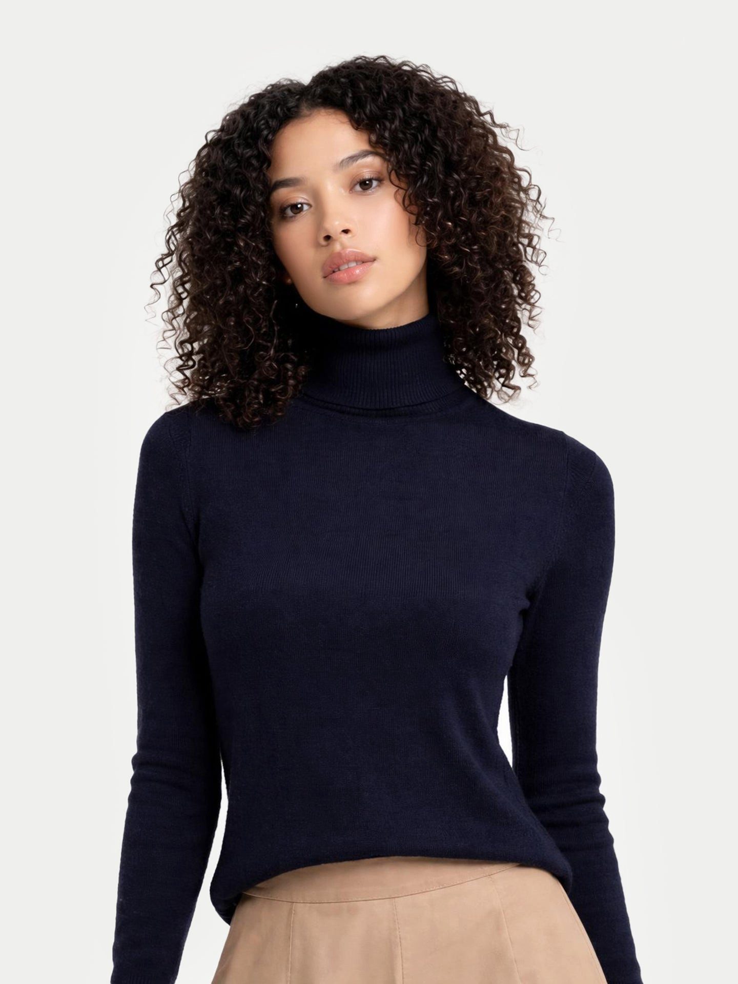 GOBI Cashmere Rollkragenpullover Zeitloser Kaschmir-Rollkragenpullover