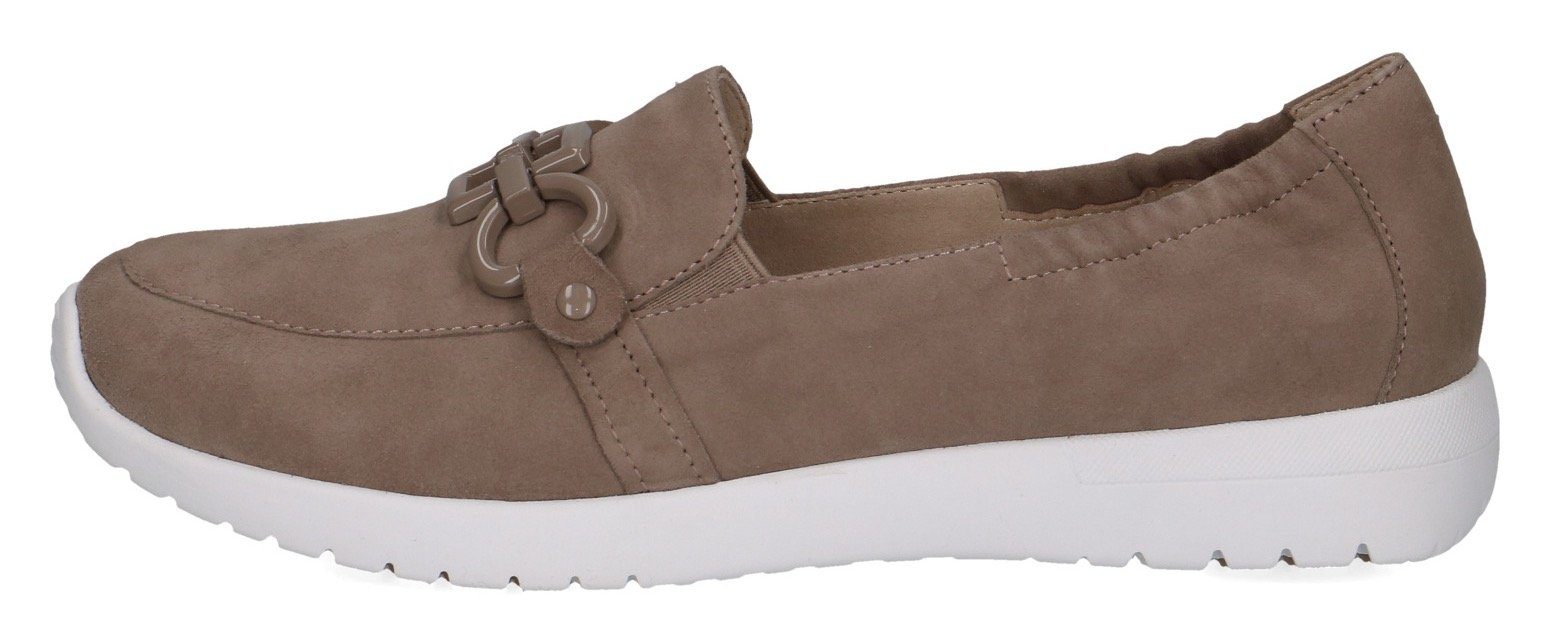 Caprice Slipper, Schlupfschuh, Freizeitschuh, Halbschuh mit schöner Zierschnalle