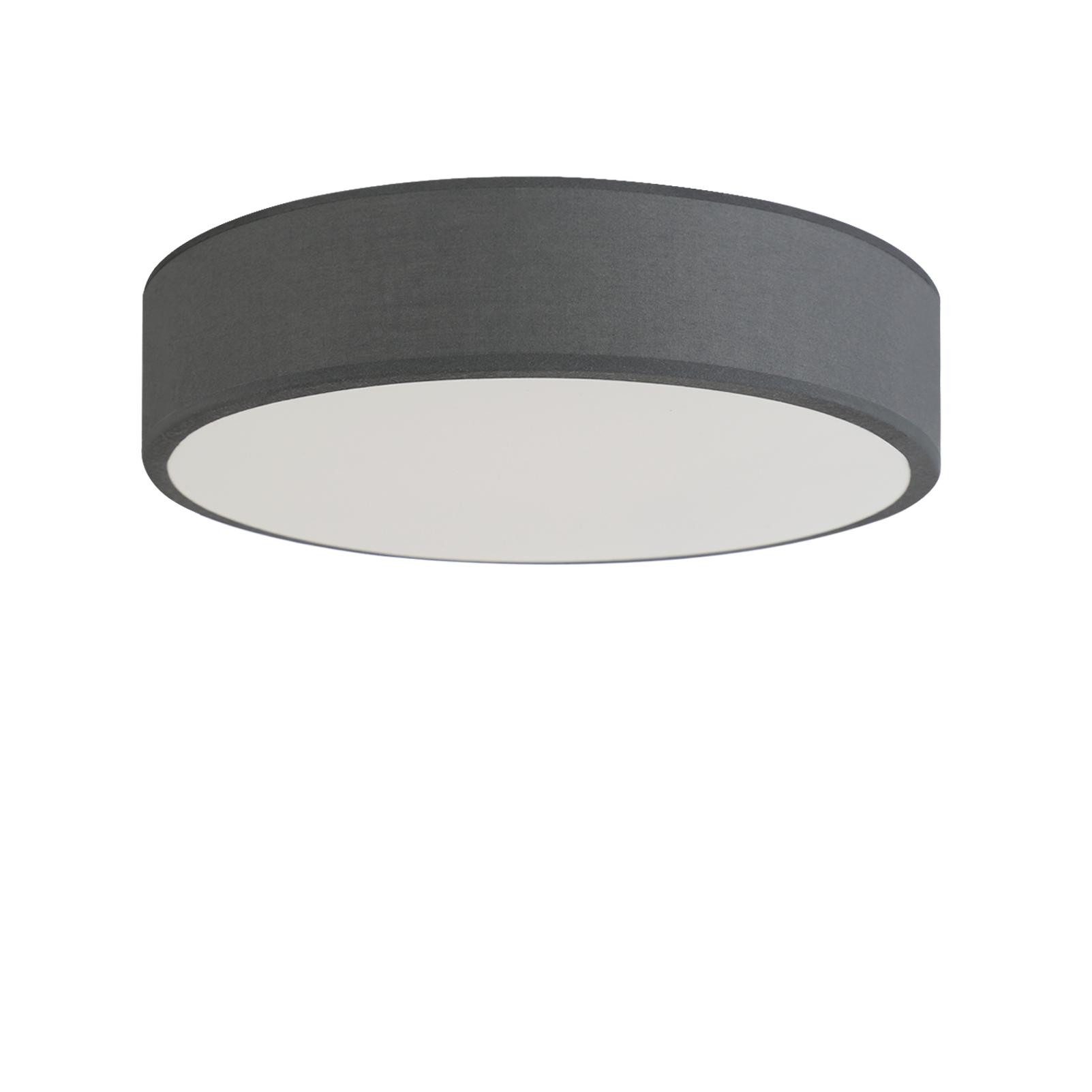 ZMH LED Deckenleuchte 12W 3000K Stoffschirm günstig online kaufen