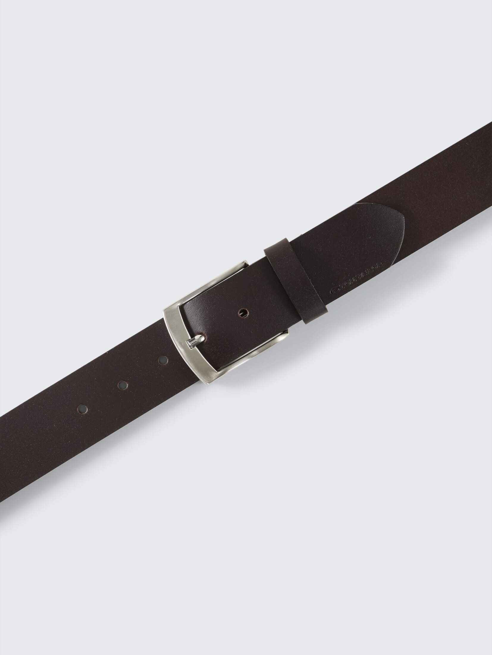 TOM TAILOR Ledergürtel Belts TTANDREW Ledergürtel mit eckiger Dornschließe
