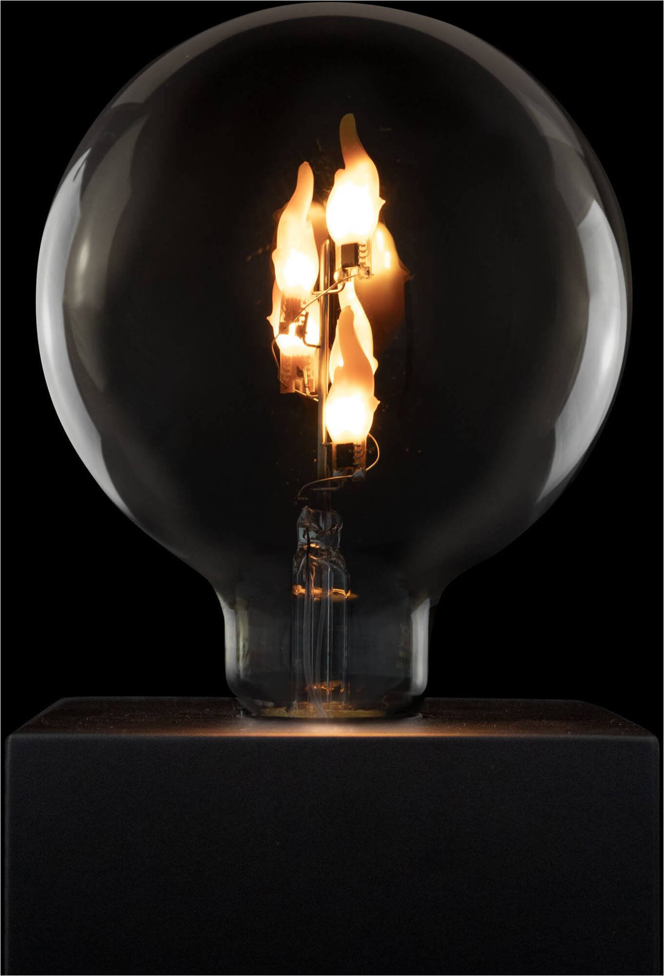 SEGULA LED-Filament LED Globe 125 big up klar, E27, E27, 1 St., Warmweiß