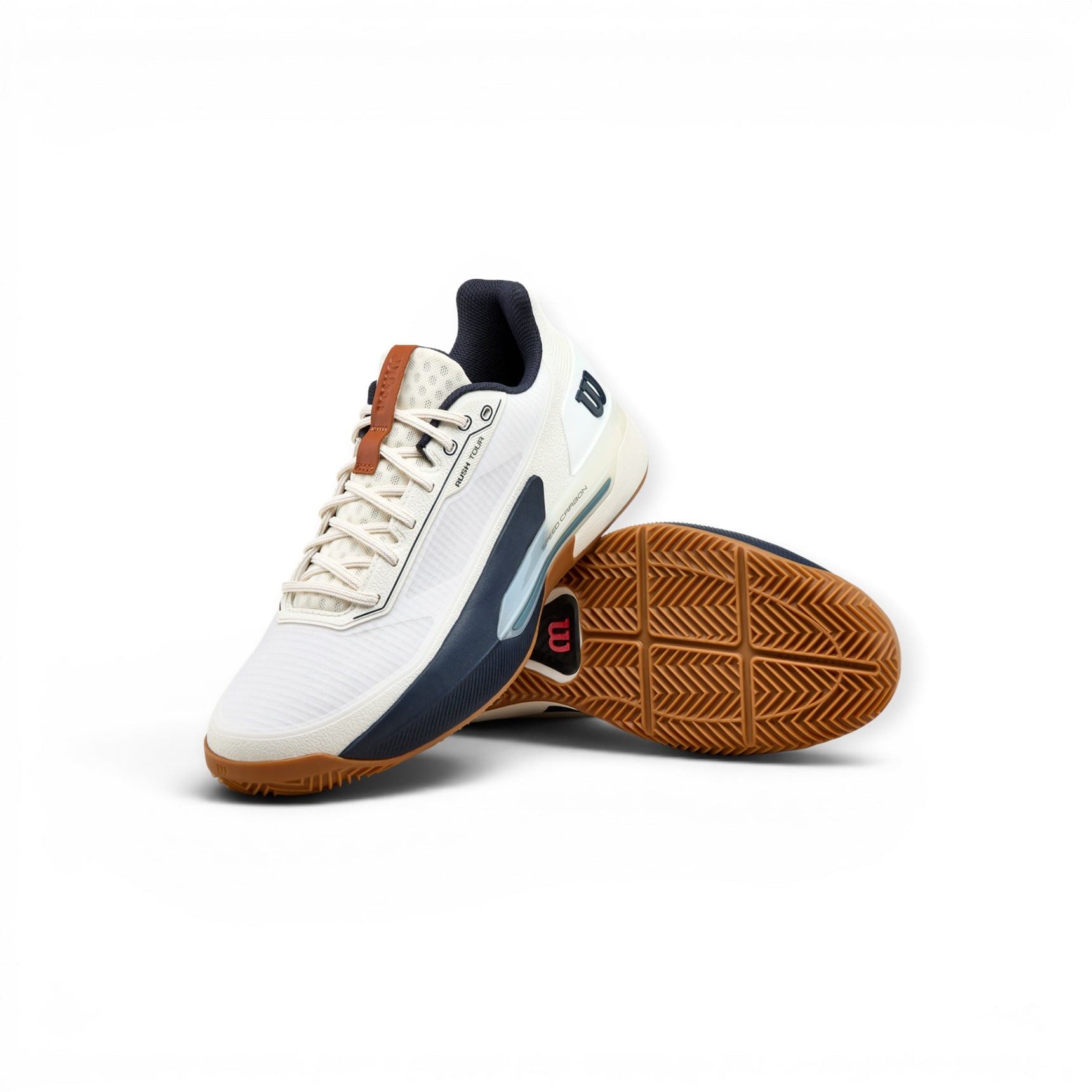 Wilson Rush Tour 5.0 Clay/Sandplatz weiss/navyblau Herren