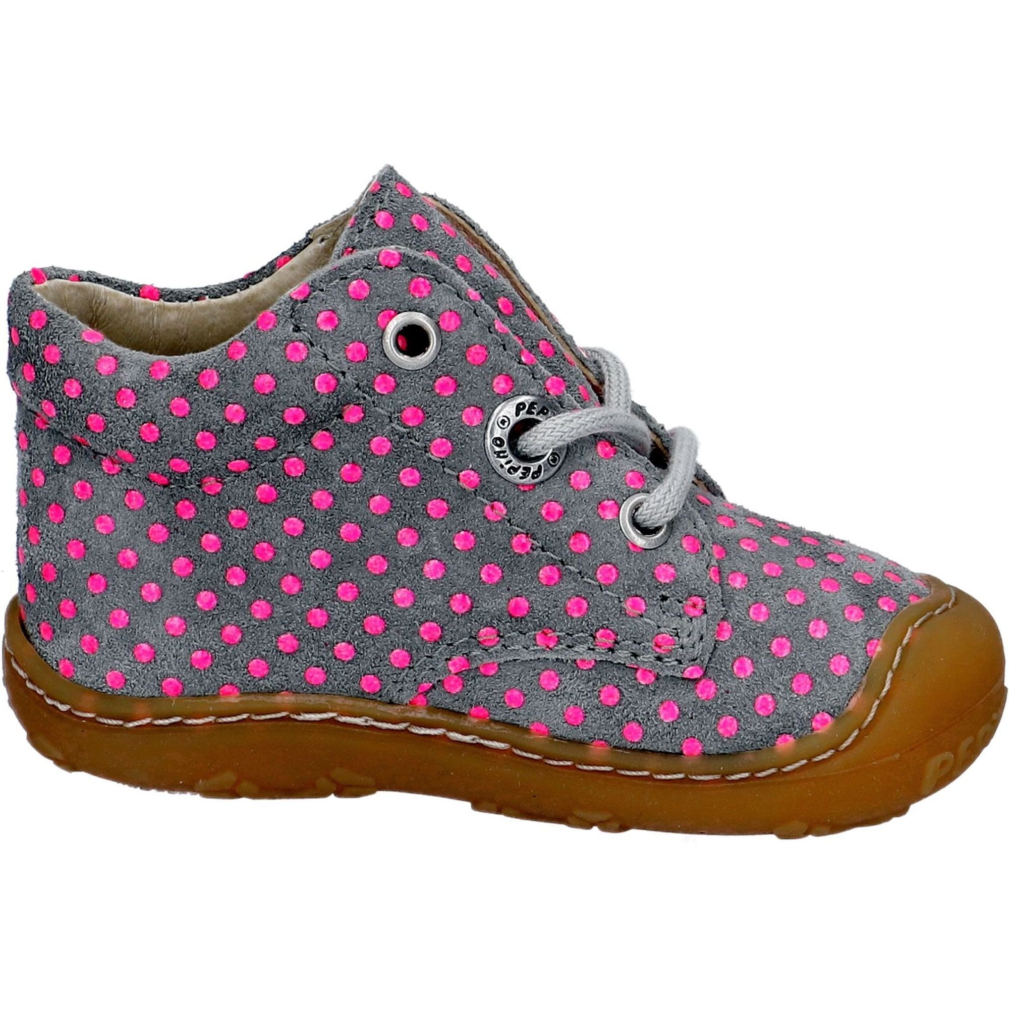 Pepino Ricosta Graphit Schnürschuh Dots Ricosta Pepino