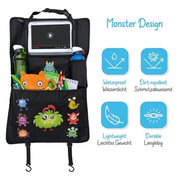 HECKBO Aufbewahrungsbox Heckbo Auto Organizer Monster-Design