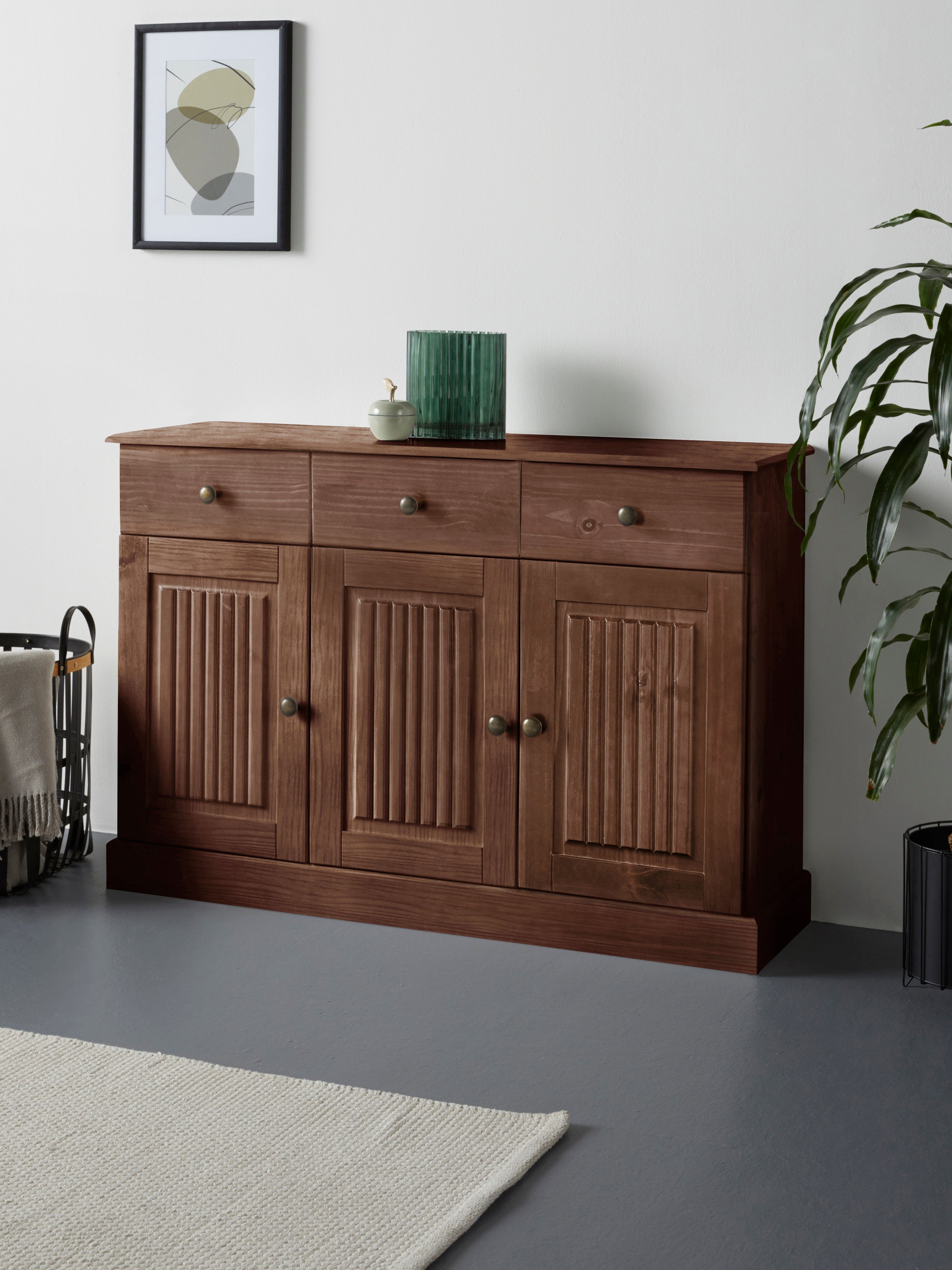 OTTO home Sideboard Liotta, Kommode mit 2 Schubkästen u. 2 verstellbare Einlegeböden