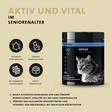 Peticare Futterbaum Senioren Aktiv & Vital Mix Pulver für Katzen - petCat Health 3603, g