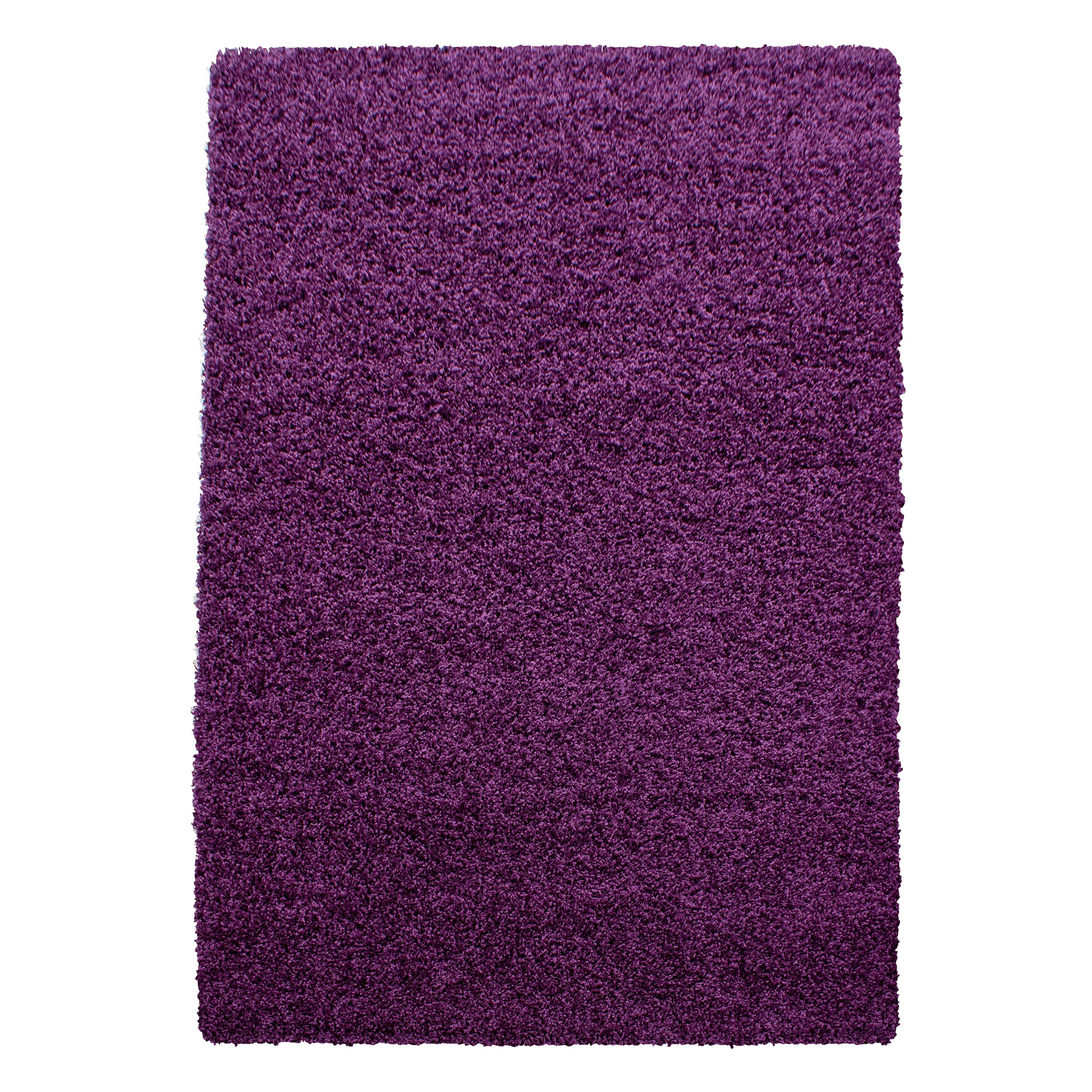 Stilvoll Günstig Hochflor-Teppich Teppich für den Flur oder Küche Unicolor - Einfarbig, Läufer, Höhe: 30 mm