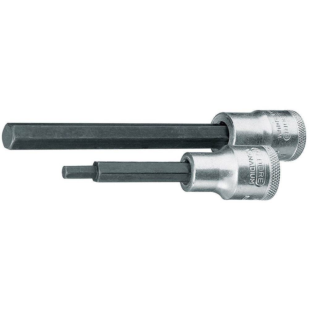 Gedore Bit- und Steckschlüsselset Schraubendrehereinsatz 1/2″ 180mm Innen-6-kt 5 mm 6157140