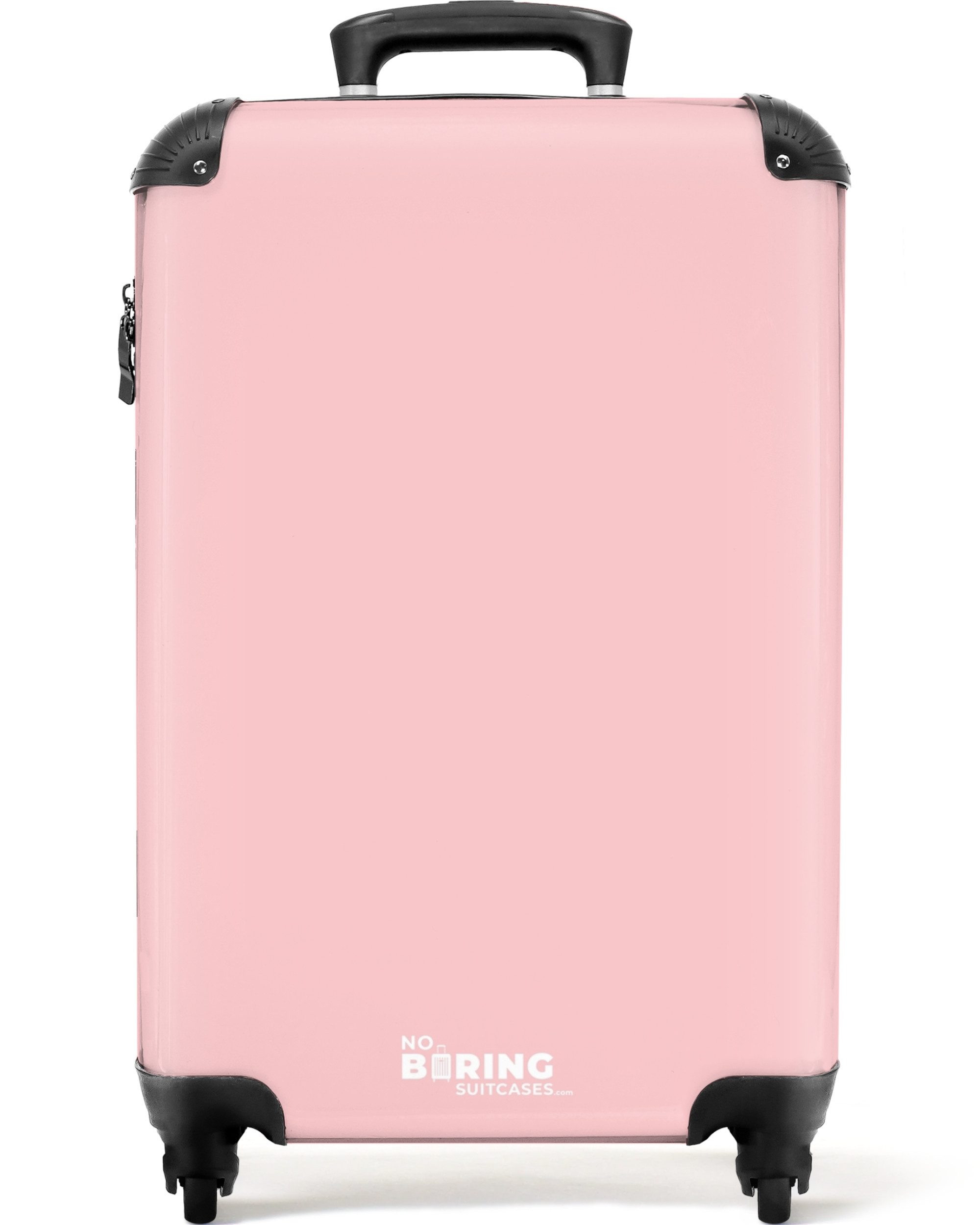 NoBoringSuitcases.com© Hartschalen-Trolley Rosa - Einfarbig - günstig online kaufen