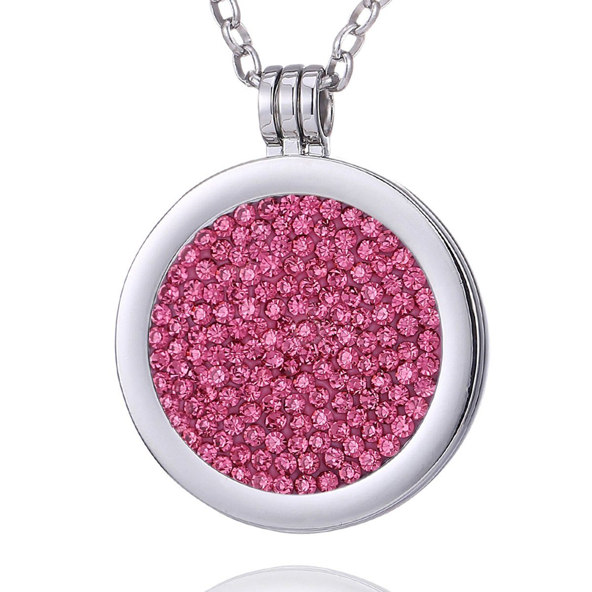 pinkfarbene Zirkoniasteine