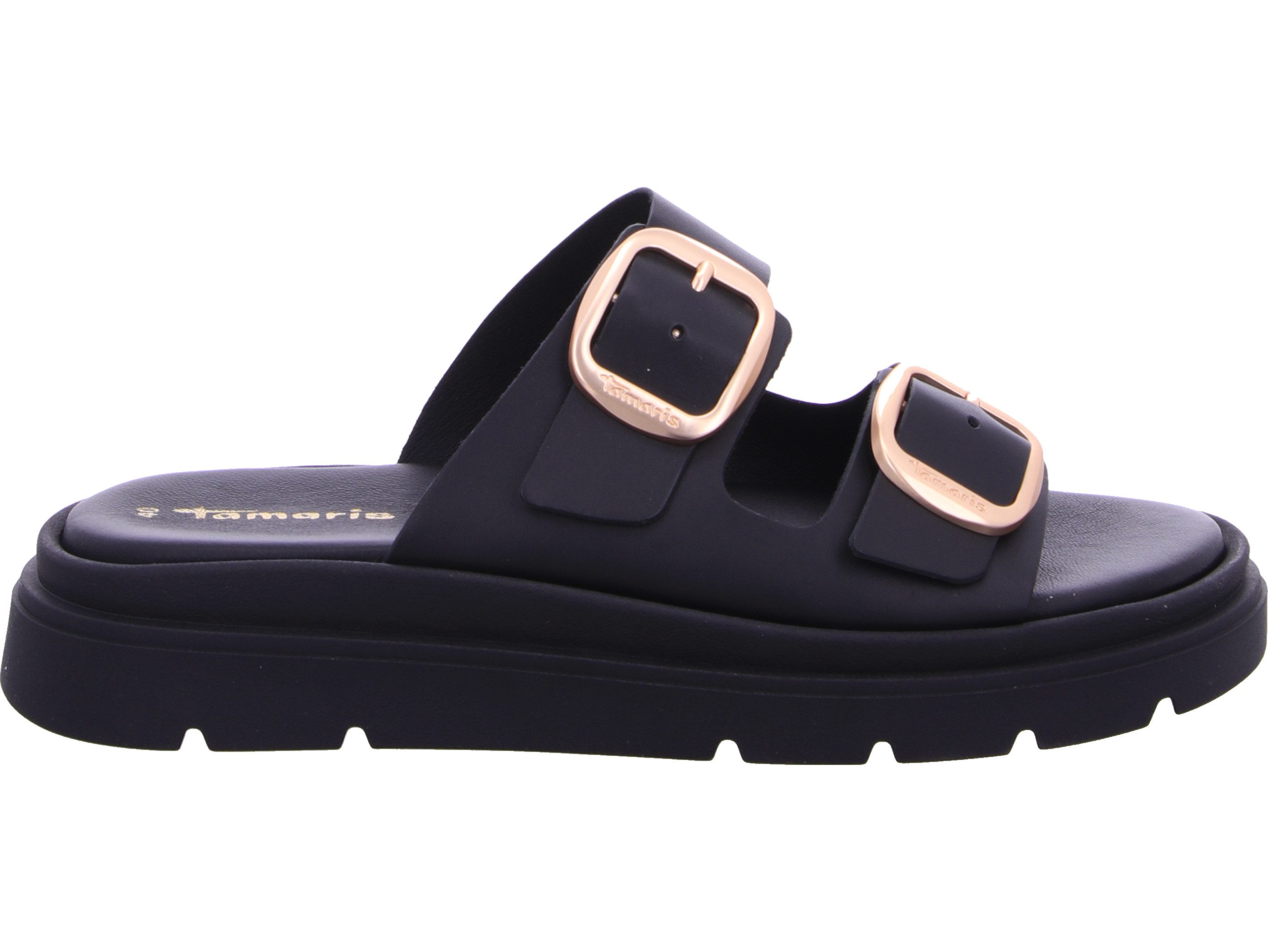 Tamaris Keilpantolette echtes Leder günstig online kaufen