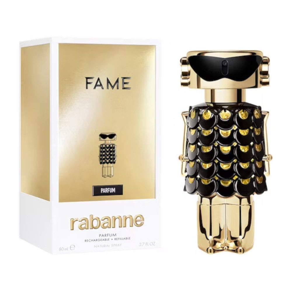 RABANNE Eau de Parfum Rabanne Fame Parfum: 30 ml, 50 ml, 80 ml / Nachfüllbar