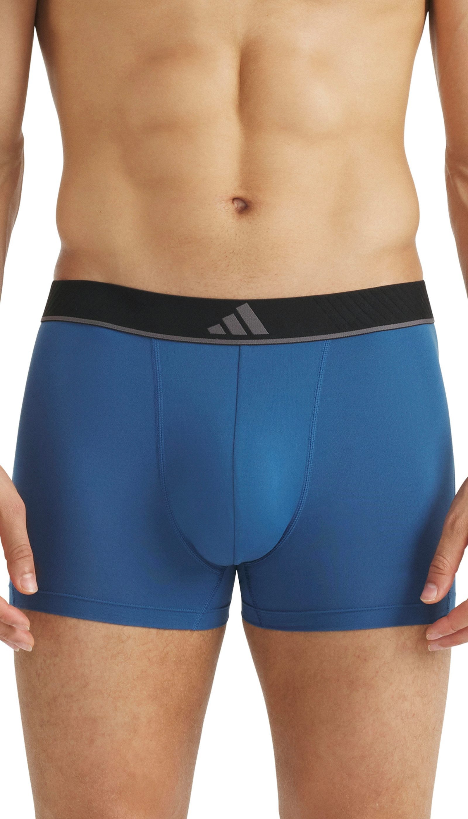 adidas Sportswear Trunk Active Micro Flex (3er Pack) elastischer Bund, weich, Mikrofaser, ohne Eingriff