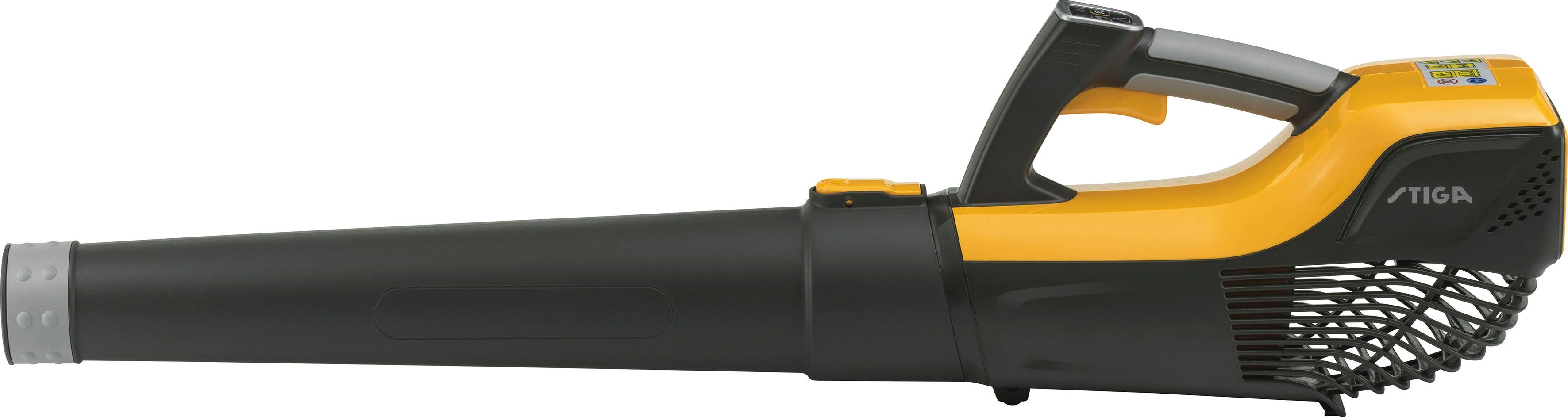 STIGA GARDEN Akku-Laubbläser BL 500e, (Spar-Set), 198 km/h Blasgeschwindigkeit, mit Akku 48V/2Ah und Ladegerät