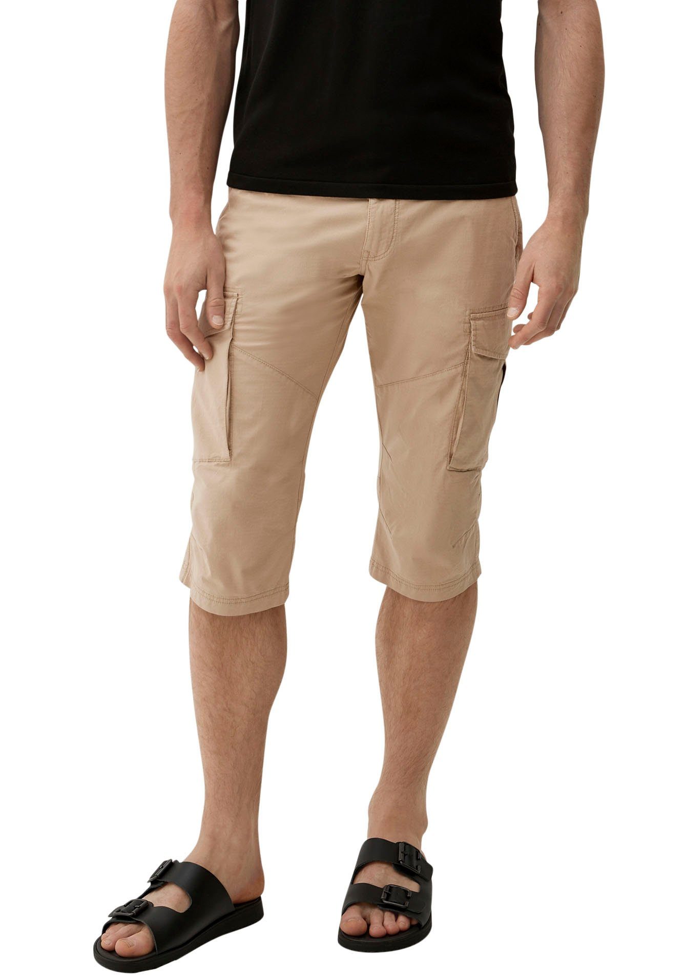 s.Oliver Bermudas mit Cargotaschen brown | Shorts
