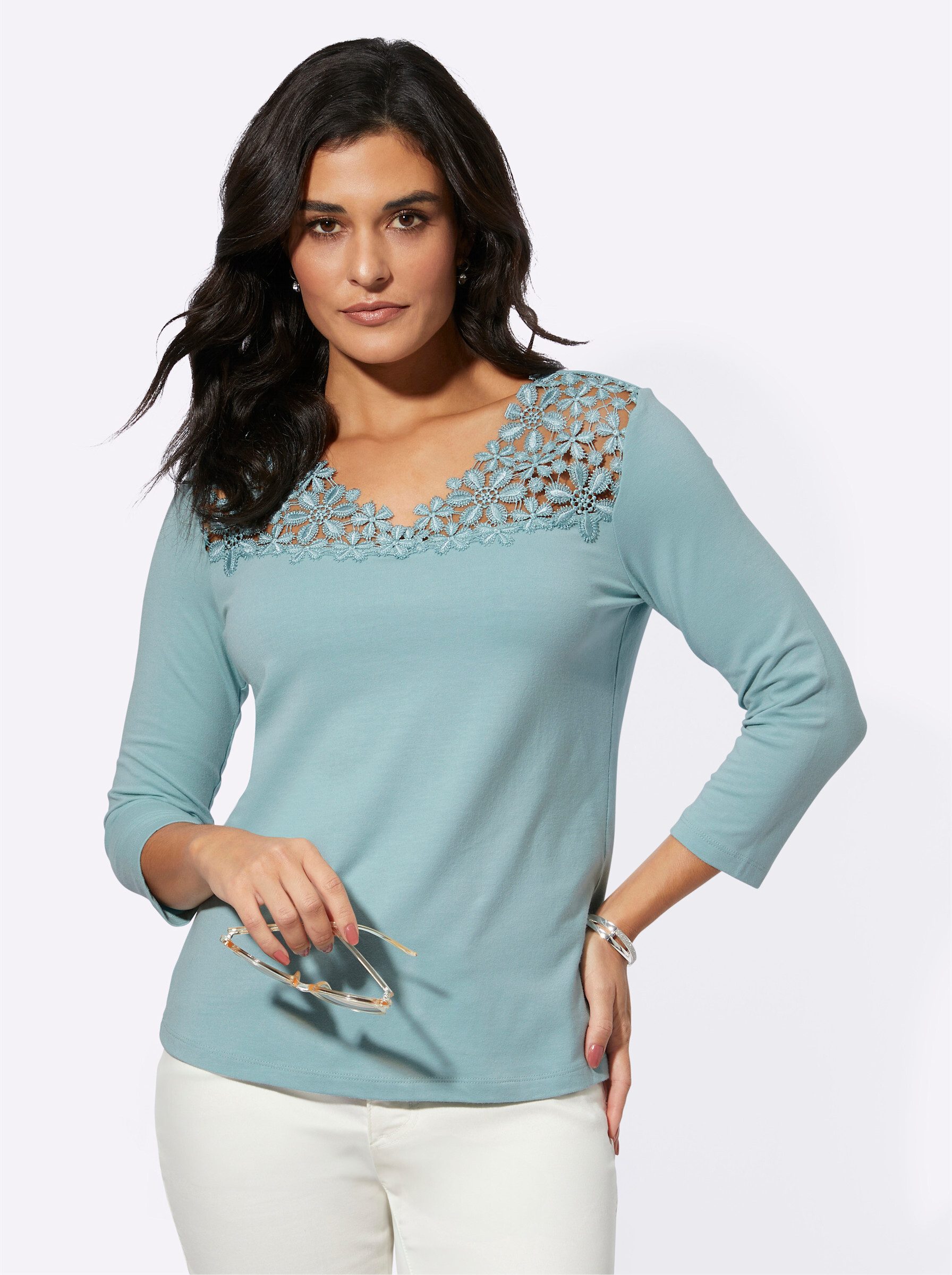 creation L T-Shirt V-Shirt . günstig online kaufen