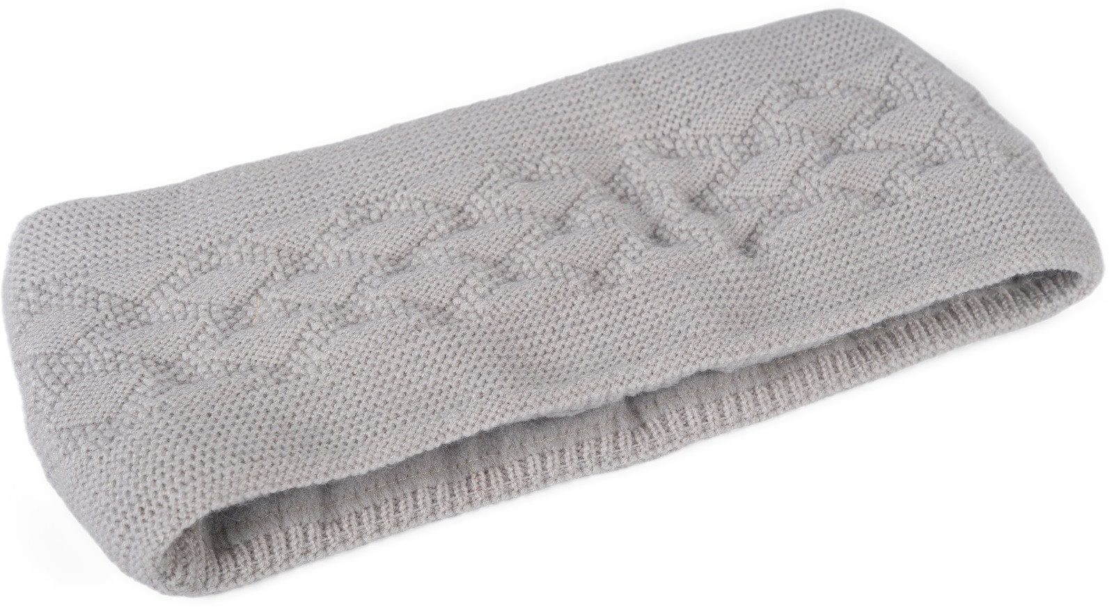 styleBREAKER Stirnband Strick Stirnband mit Rauten Muster (1-St)