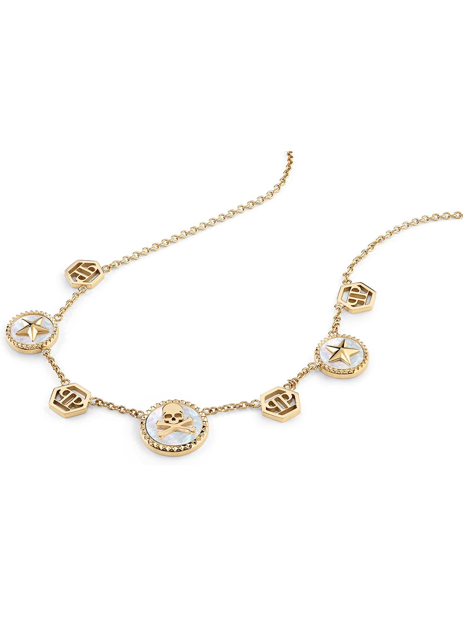 PHILIPP PLEIN Collier Philipp Plein Damen-Kette Edelstahl, recycelt