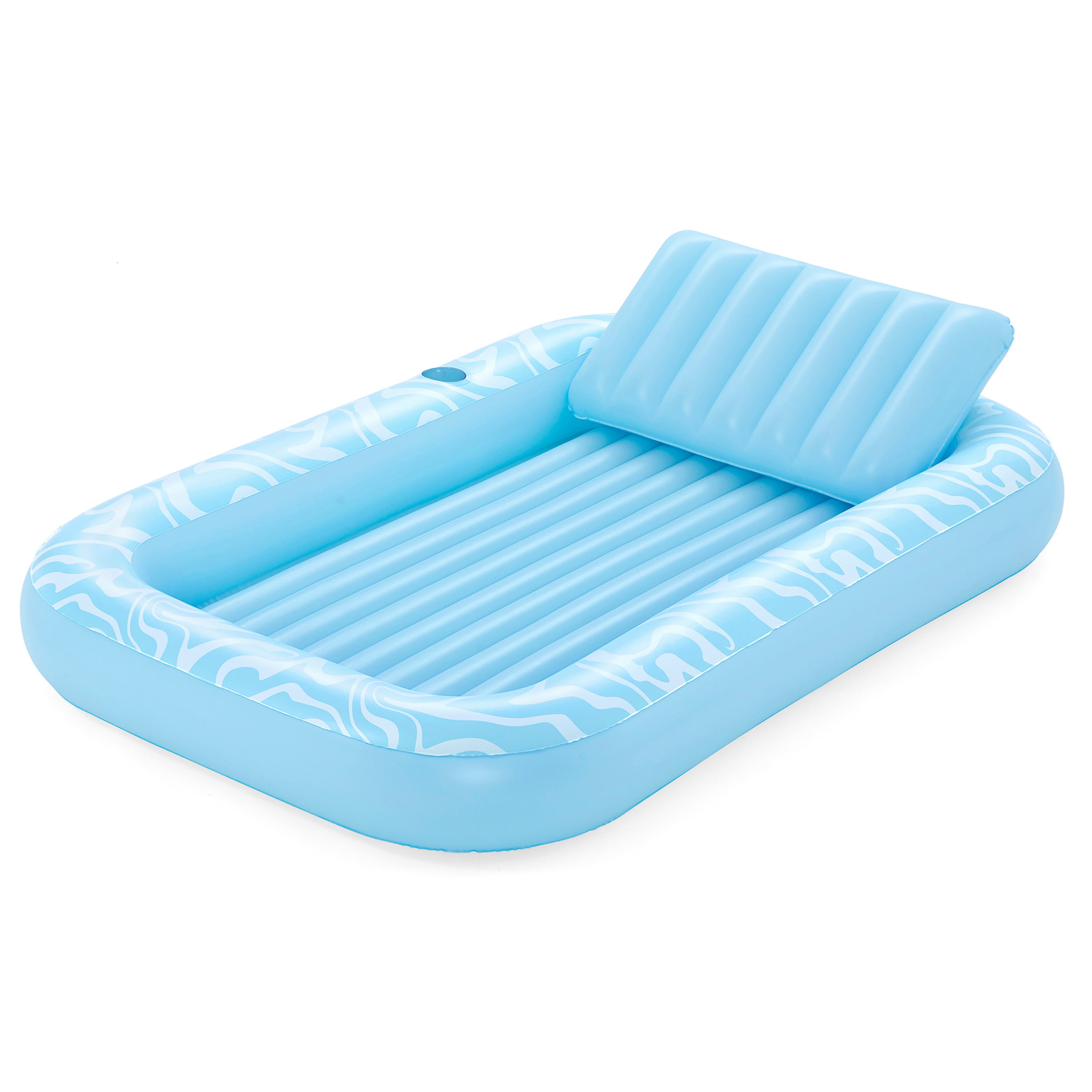 Bestway Luftmatratze Sun Kissed™, (Packung, 1-St., 203 x 137 x 25,5 cm), Im oder am Pool verwendbar