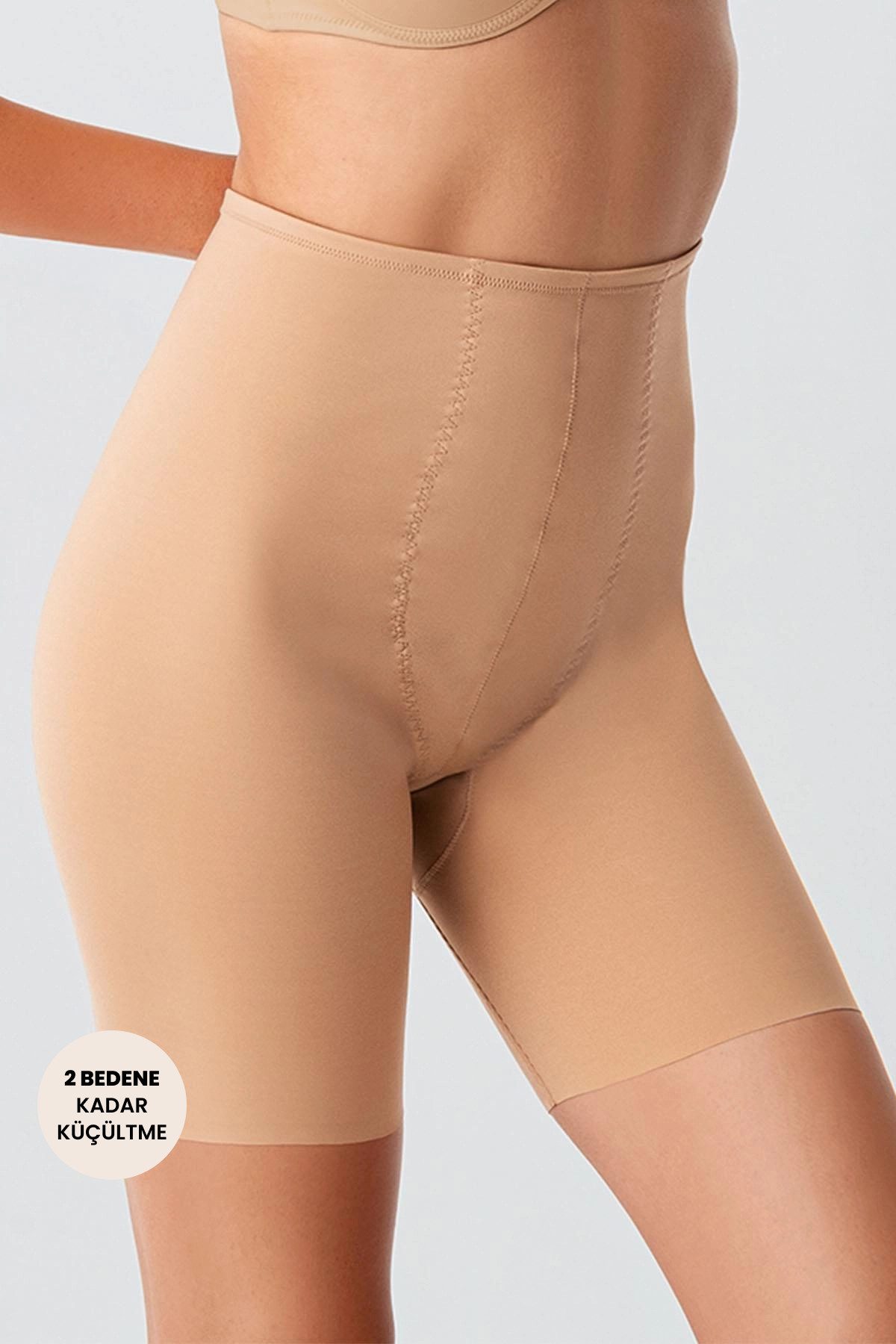 Miederbody Langer Laser Cut Boxer Korsett