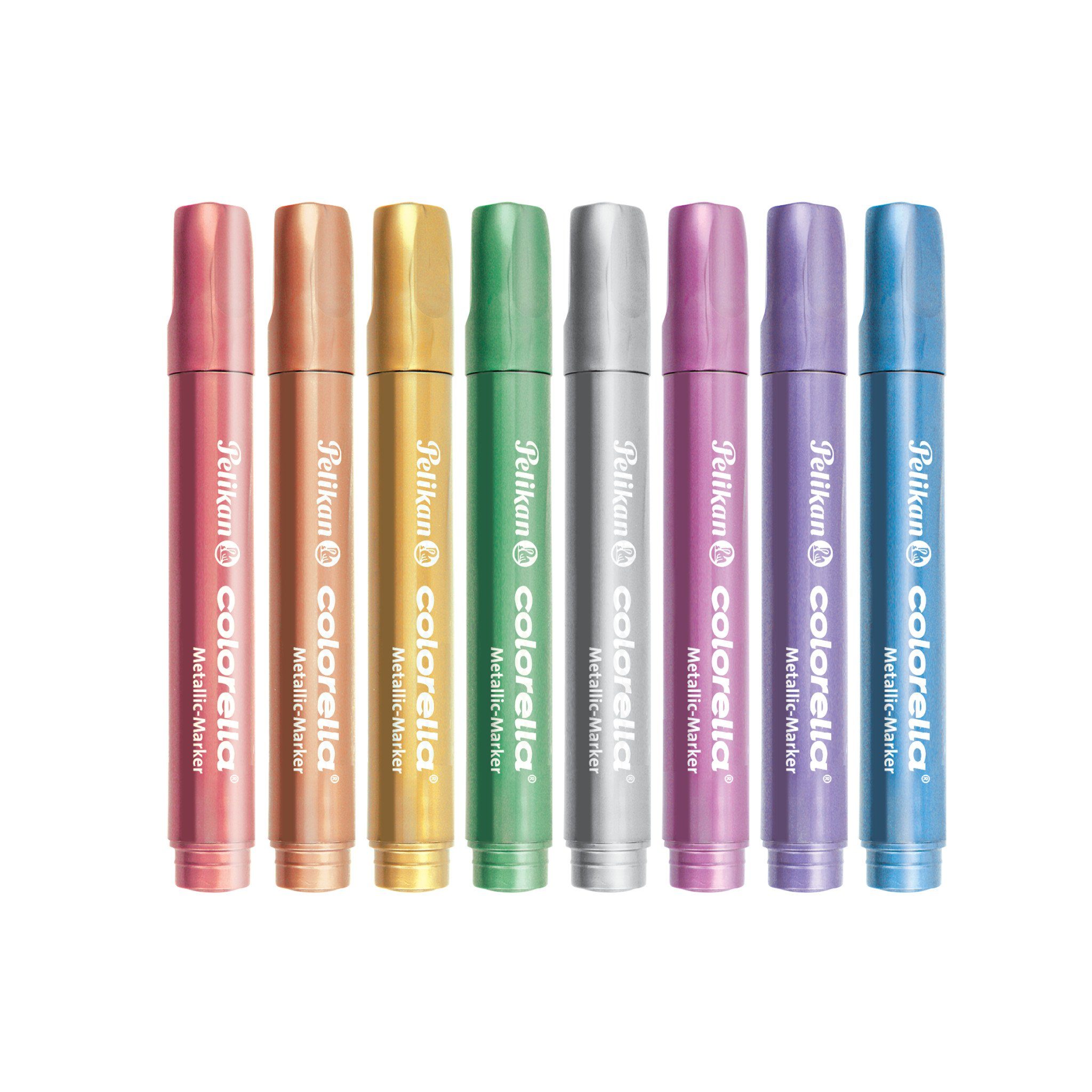 Faserstift Metallic Fasermaler Pelikan 8 Colorella Farben