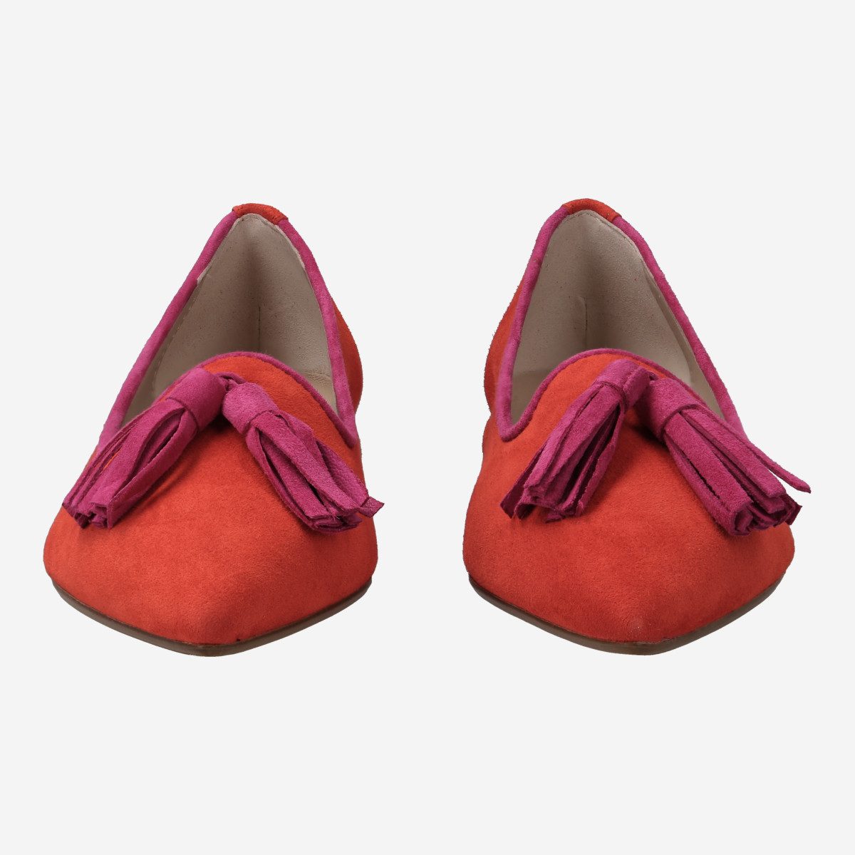 Lüke Schuhe Lüke Schuhe PISA CORALLO, Ballerina, Koralle / Pink, Damen Ballerina