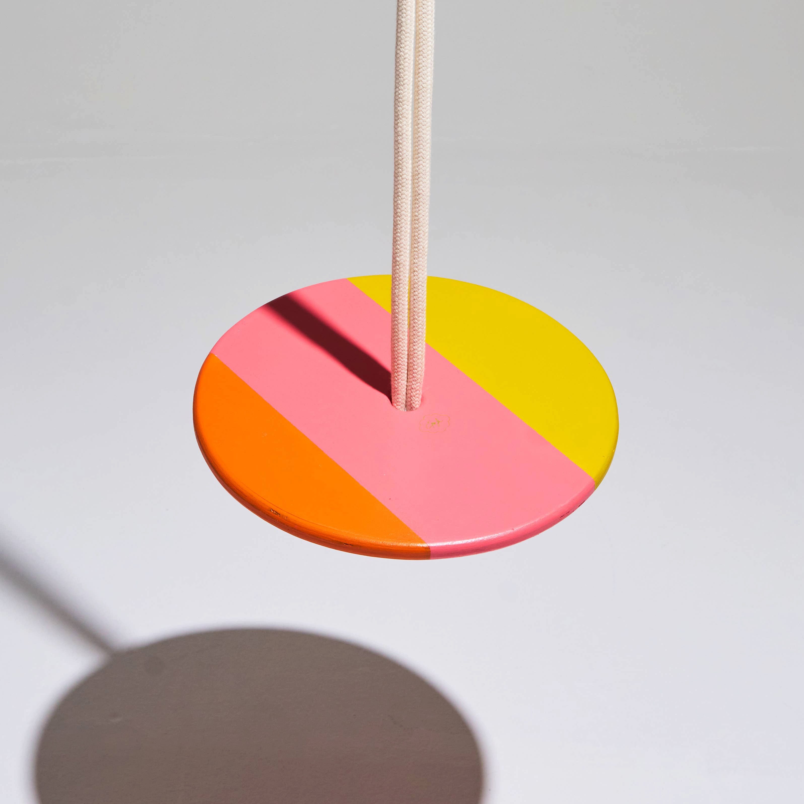 suebidou Schaukelsitz Indoor Scheibenschaukel 'Colorful' Kinderzimmer-Schau günstig online kaufen