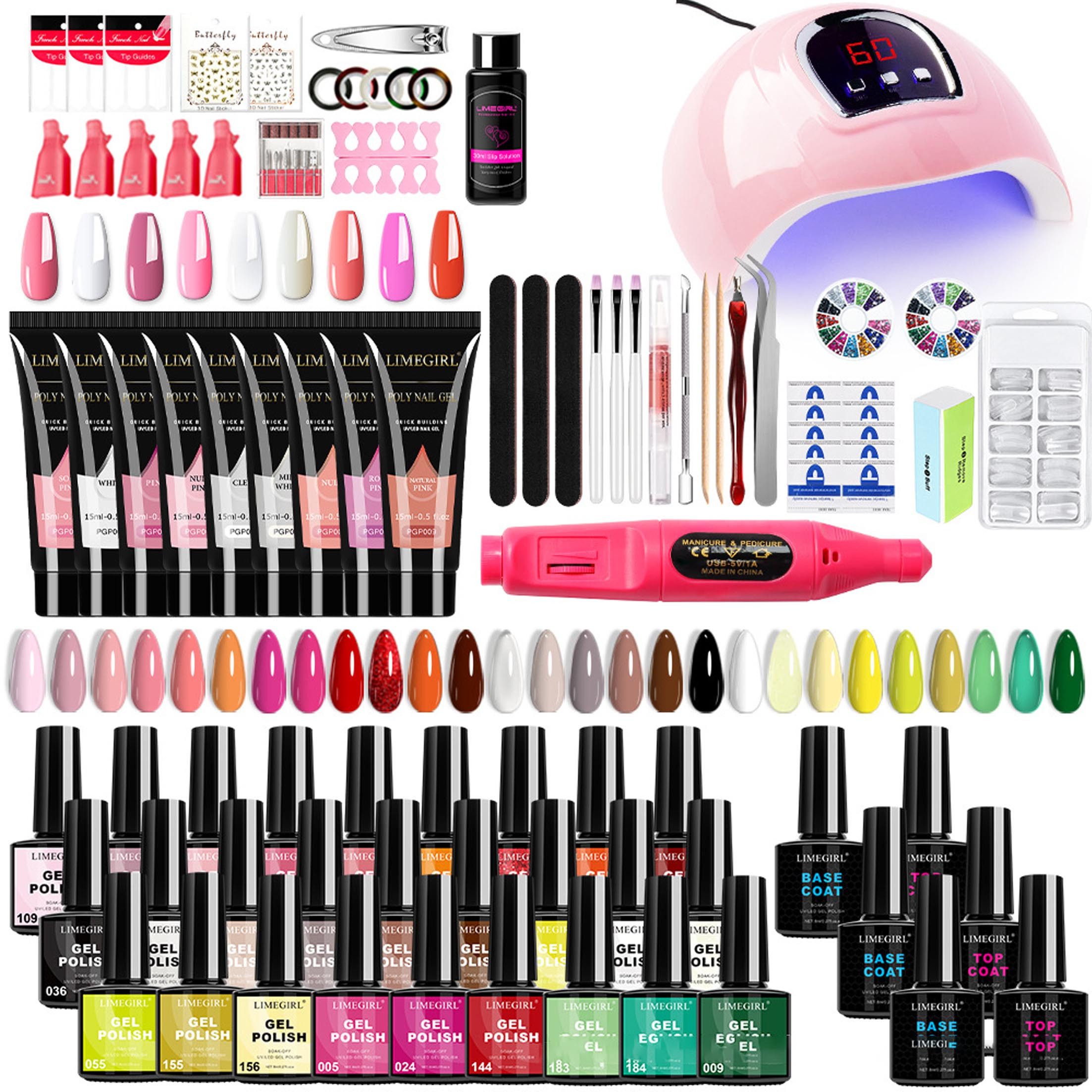 KINSI Lichthärtungsgerät Gel Nagellack Set