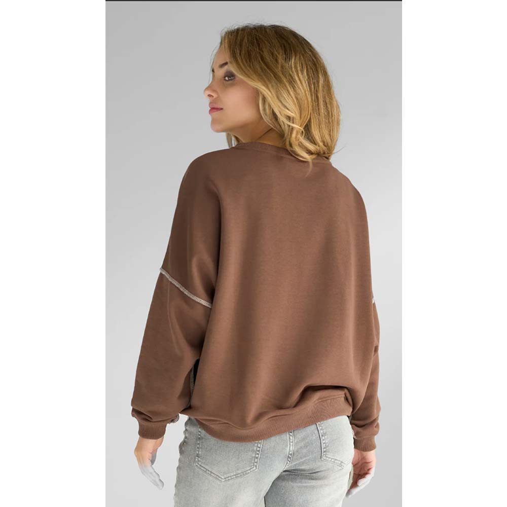 Miss Goodlife Sweatshirt Miss Goodlife Sweatshirt L(I) EBE Snake V-Neck, MG günstig online kaufen