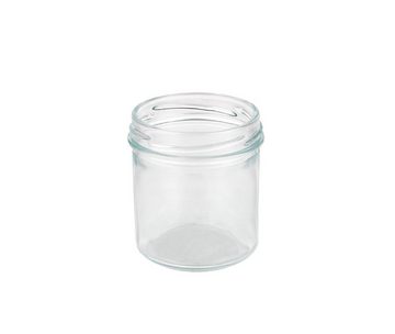 MamboCat Einmachglas 12er Set Sturzglas 167 ml To 66 silberner Deckel incl. Rezeptheft, Glas