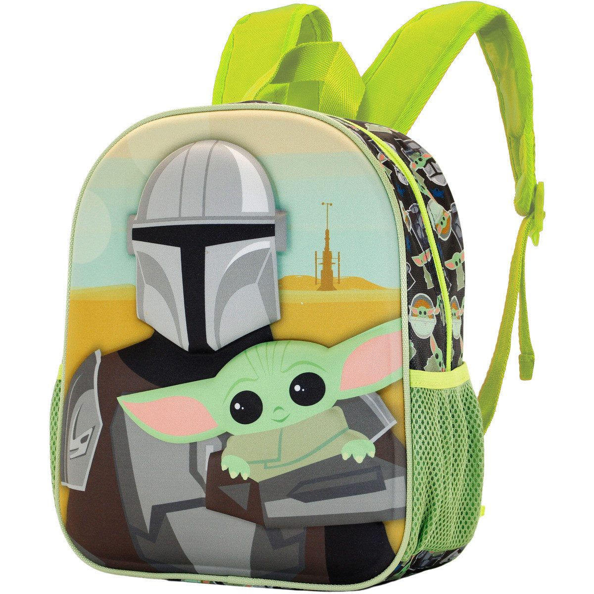 Star Wars Kinderrucksack The Mandalorian Eyes-Small 3D Unisex Kinder