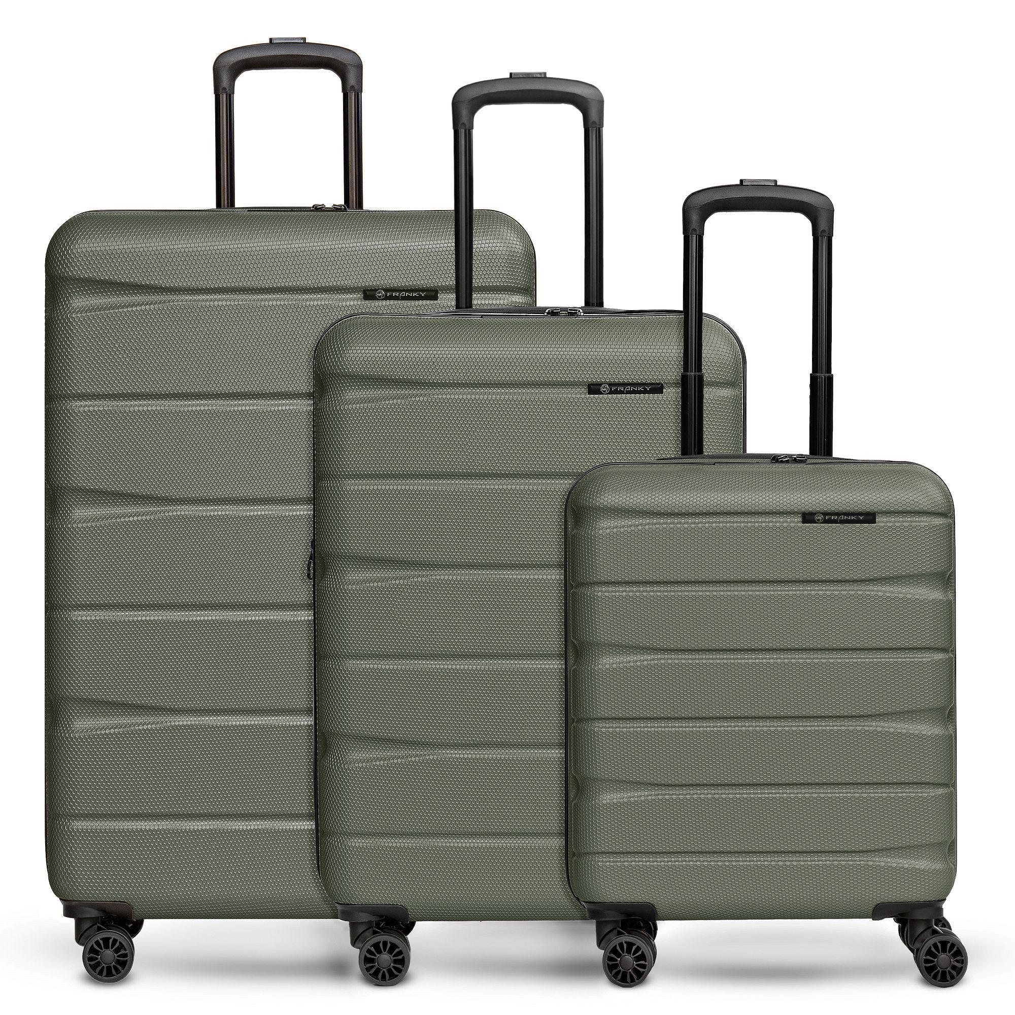 Franky Trolleyset Munich 4.0, 4 Rollen, (3-teilig, 3 tlg), ABS günstig online kaufen