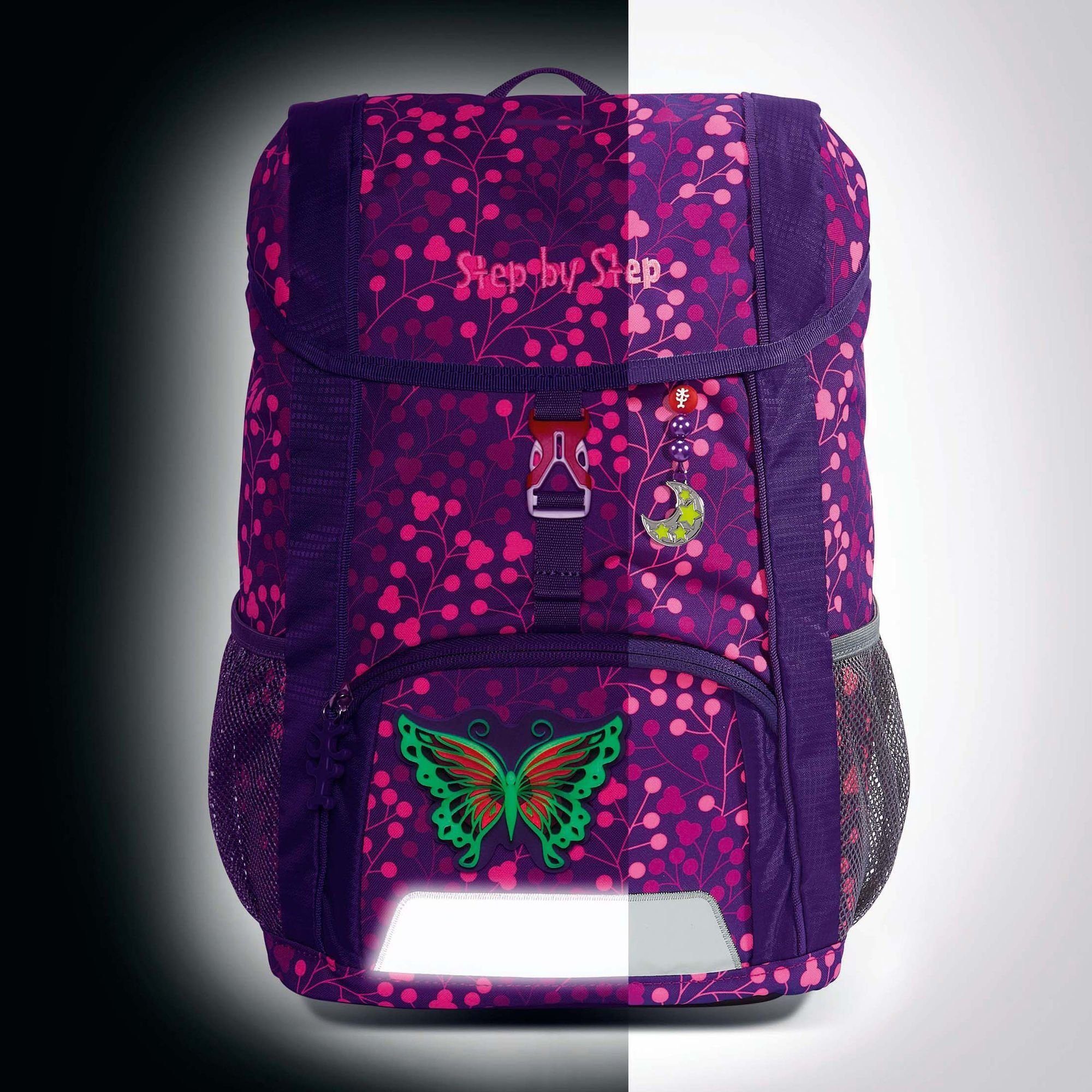 ina Polyester Step by butterfly Kid Kinderrucksack Shine, night Step