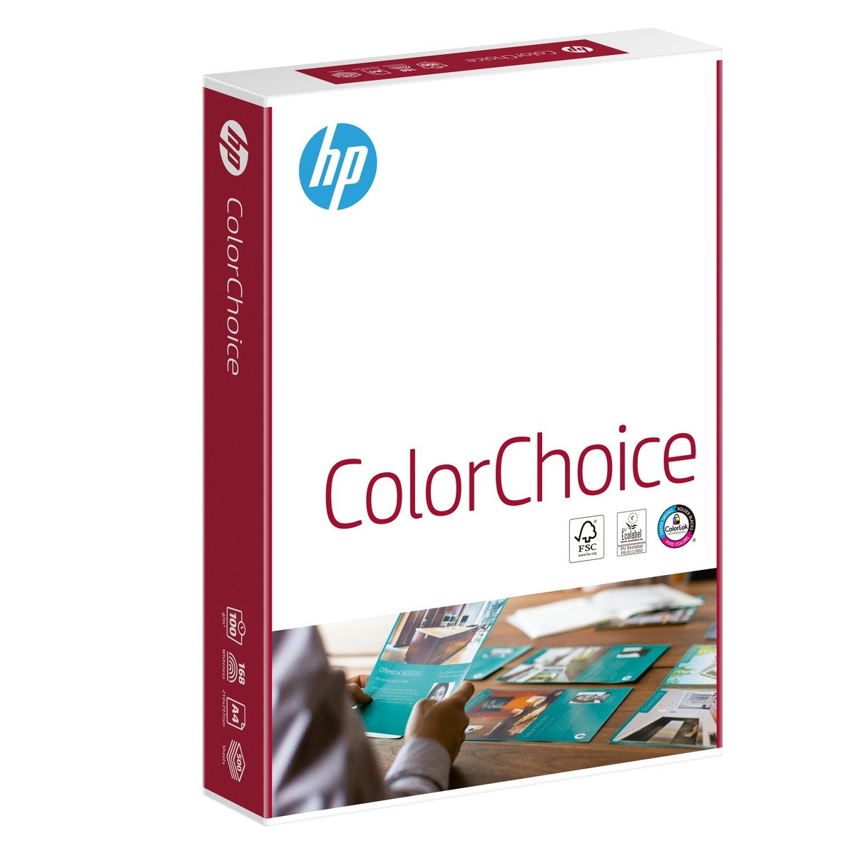 ANTALIS Drucker- und Копировальная бумага hp Копировальная бумага ColorChoice 100g/m² weiß DIN A4 500 Blatt