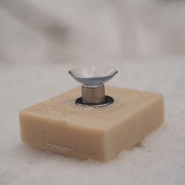 pandoo Magnethalter Seifenhalter Magnet mit Saugnapf (1-St)
