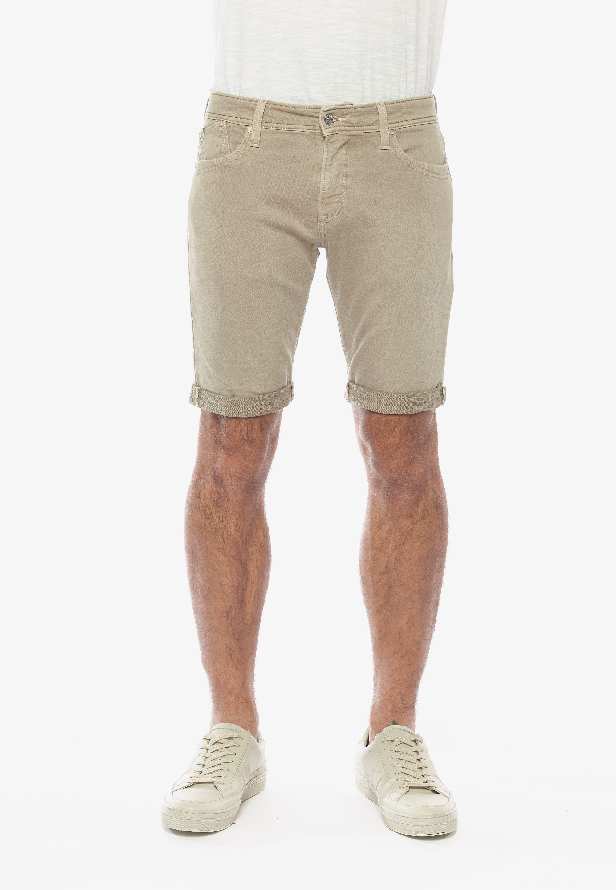 Cerises 5-Pocket-Design klassischen khaki Temps BODO Le im Shorts Des