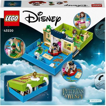 LEGO® Konstruktionsspielsteine Peter Pan & Wendy Märchenbuch-Abenteuer (43220), LEGO® Disney Classic, (111 St)